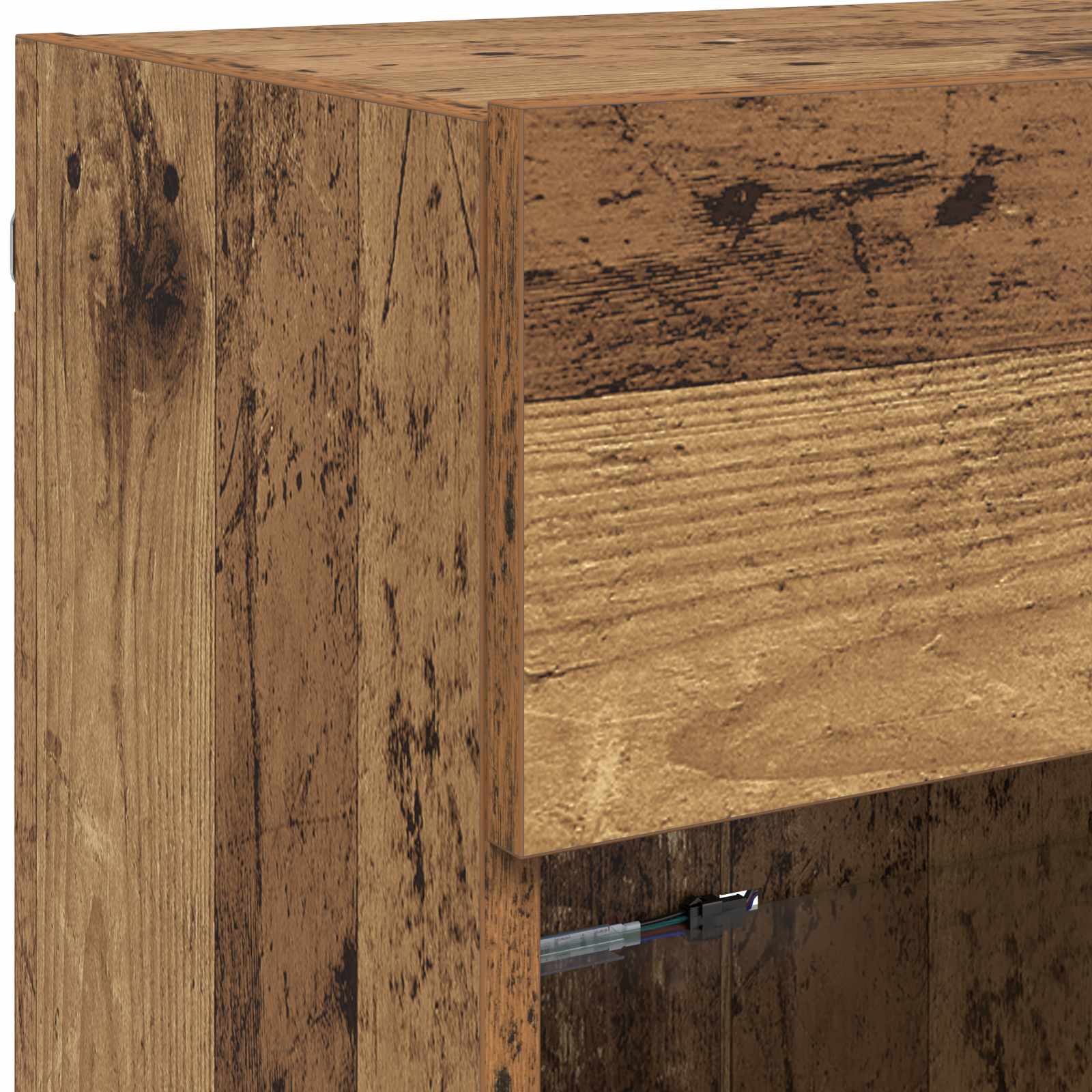 TV zidni ormar Staro drvo 98,5 x 30 x 60,5 cm Konstruirano drvo