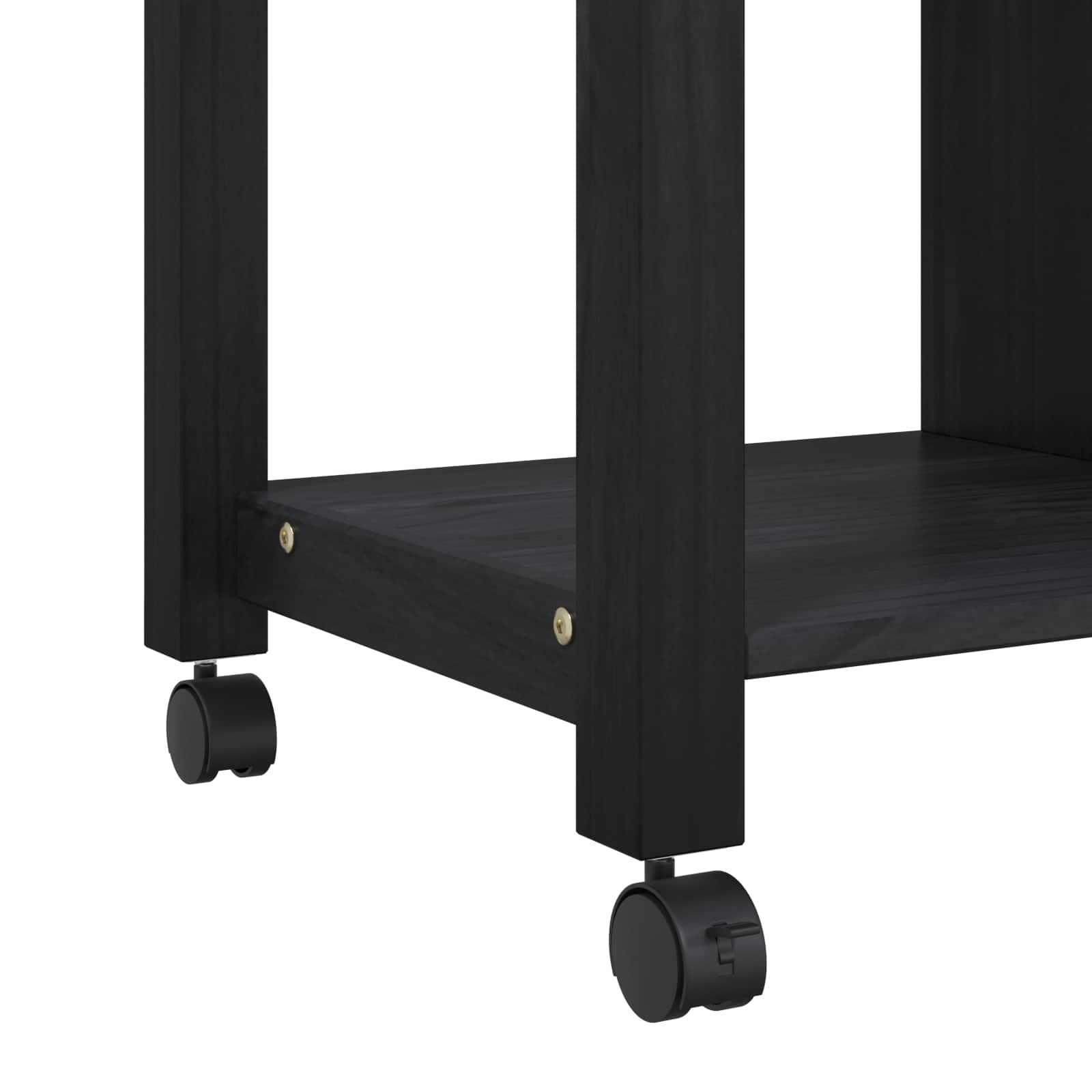 Kuhinjski kolica MONZA Crna 84 x 40 x 88,5 cm