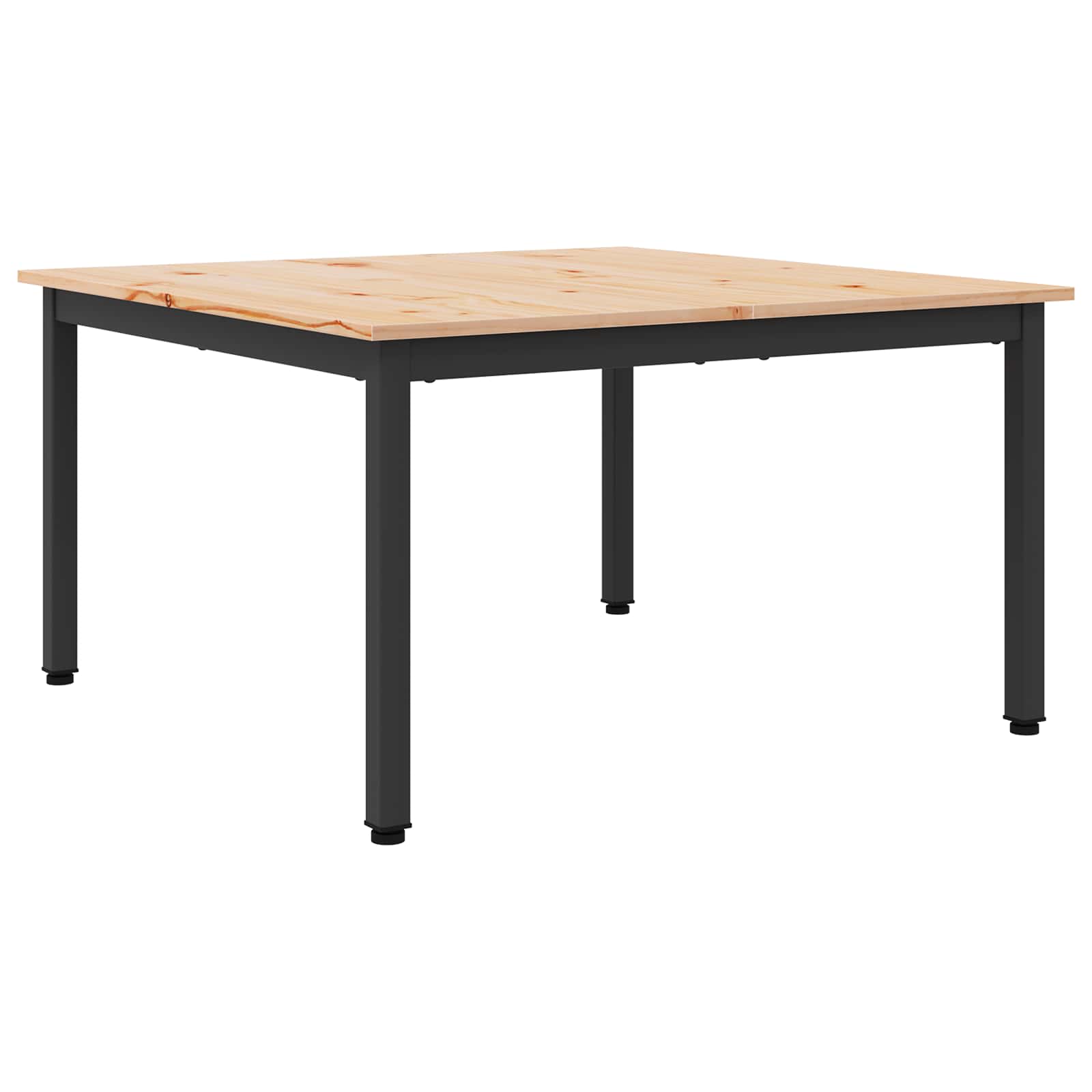 Kava Stol Prirodna 80 x 80 x 45 cm Čvrsto borovo drvo