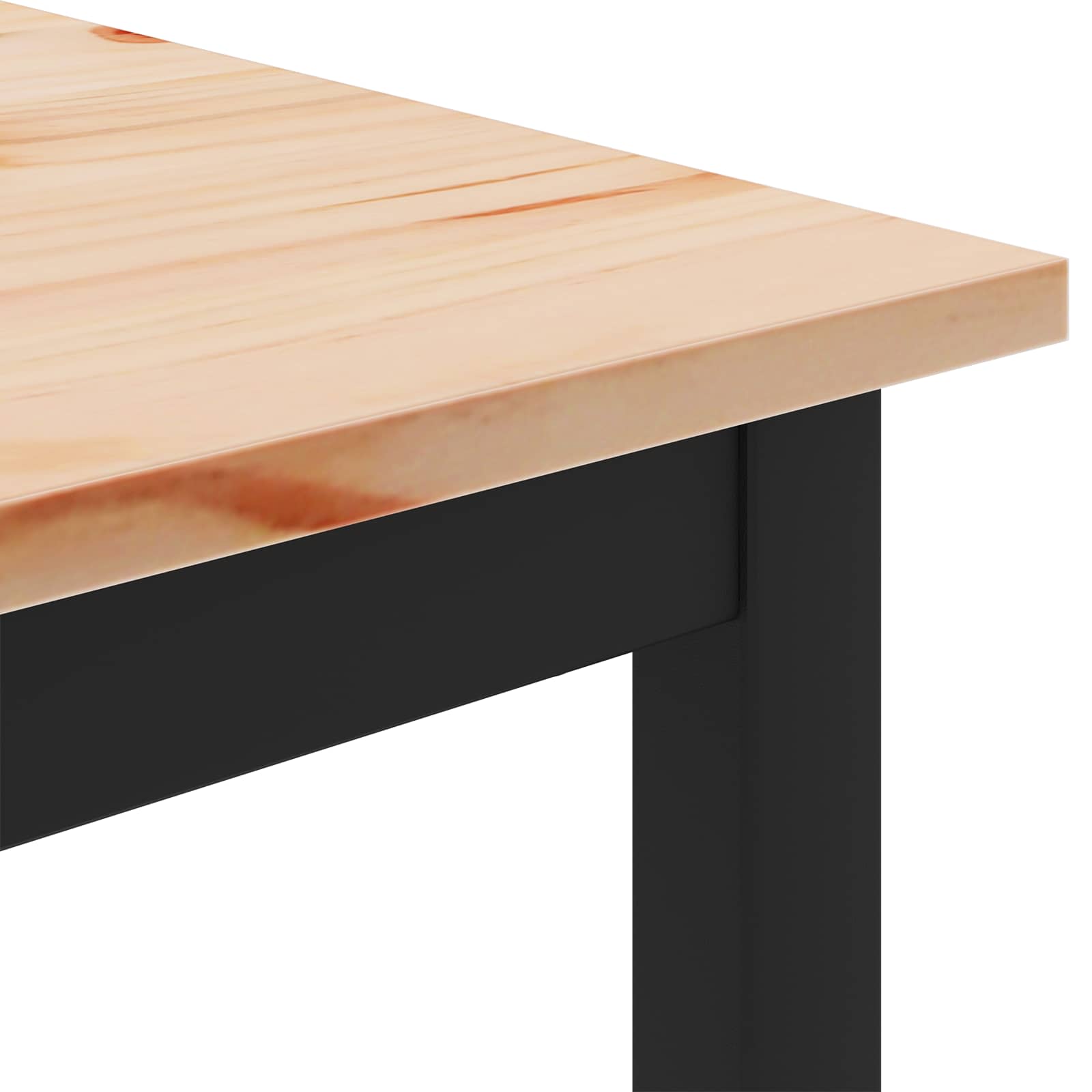 Kava Stol Prirodna 100 x 100 x 45 cm Čvrsto borovo drvo