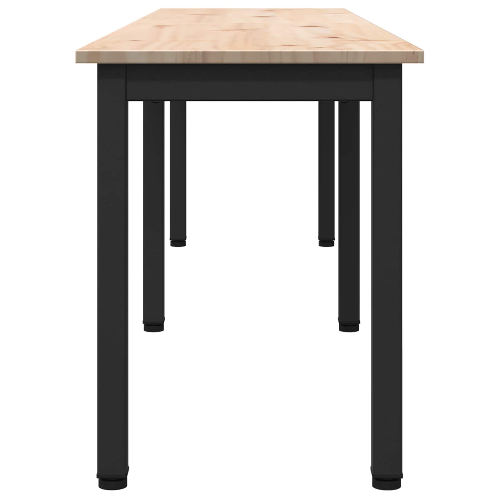 klupa Prirodna 160 x 35 x 45 cm Čvrsto borovo drvo