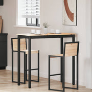 Stol za bar Prirodna 110 x 55 x 105 cm Čvrsto borovo drvo