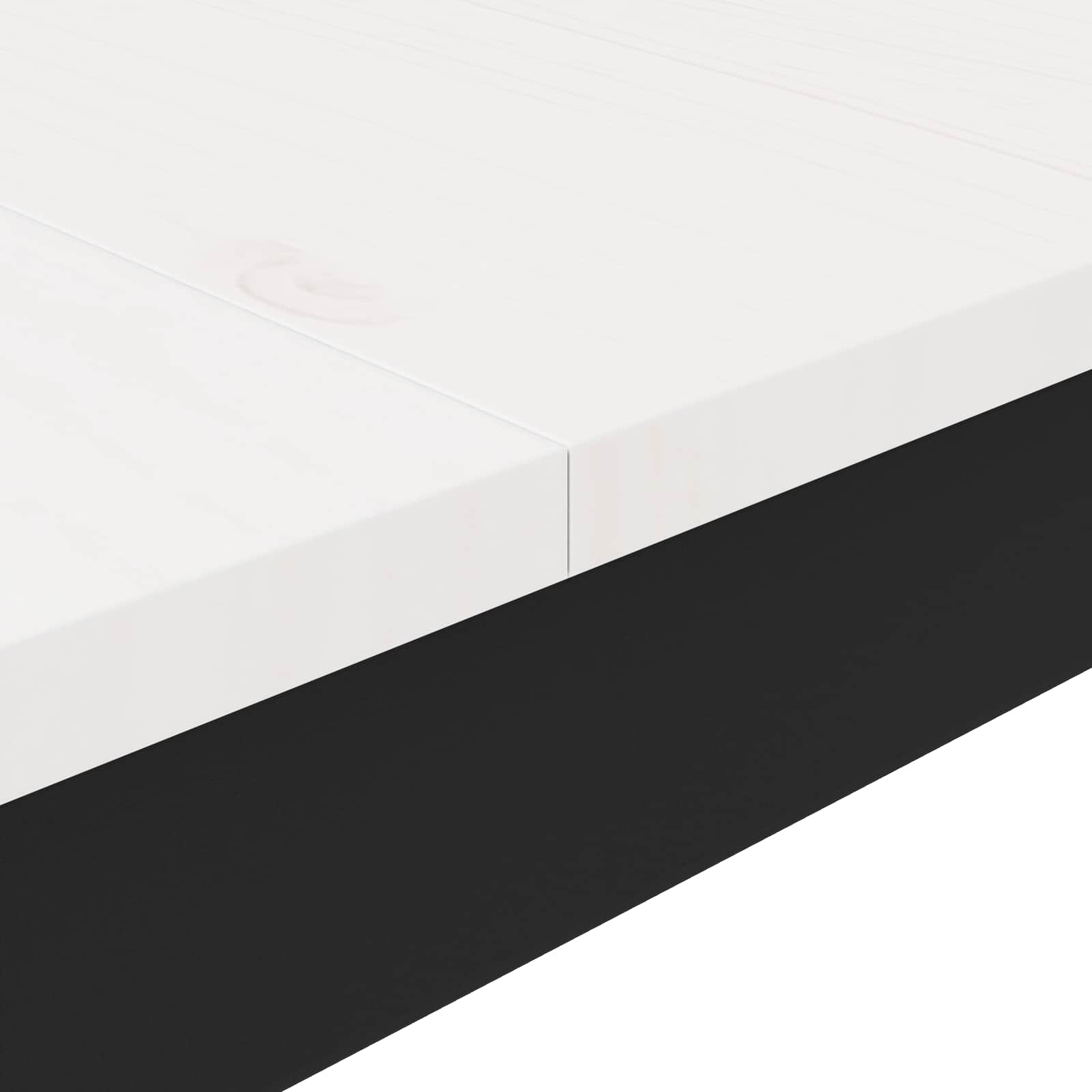 Stol za bar Bijelo 140 x 80 x 105 cm Čvrsto borovo drvo