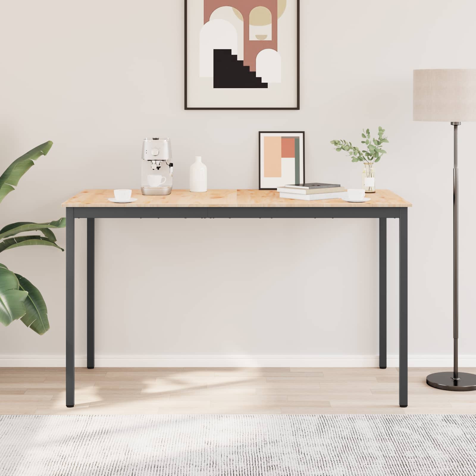 Stol za bar Prirodna 180 x 90 x 105 cm Čvrsto borovo drvo