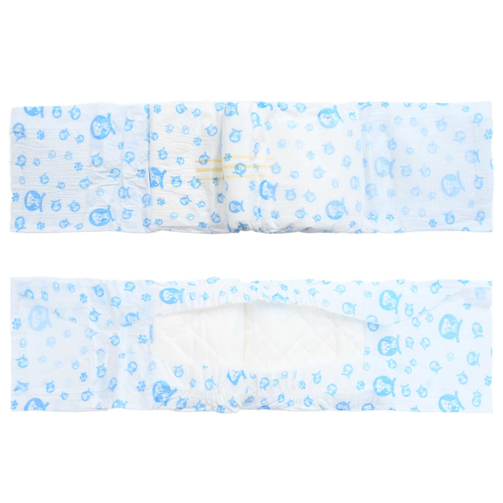 Jednokratna pelena za muške pse 30 pcs Bijeli S