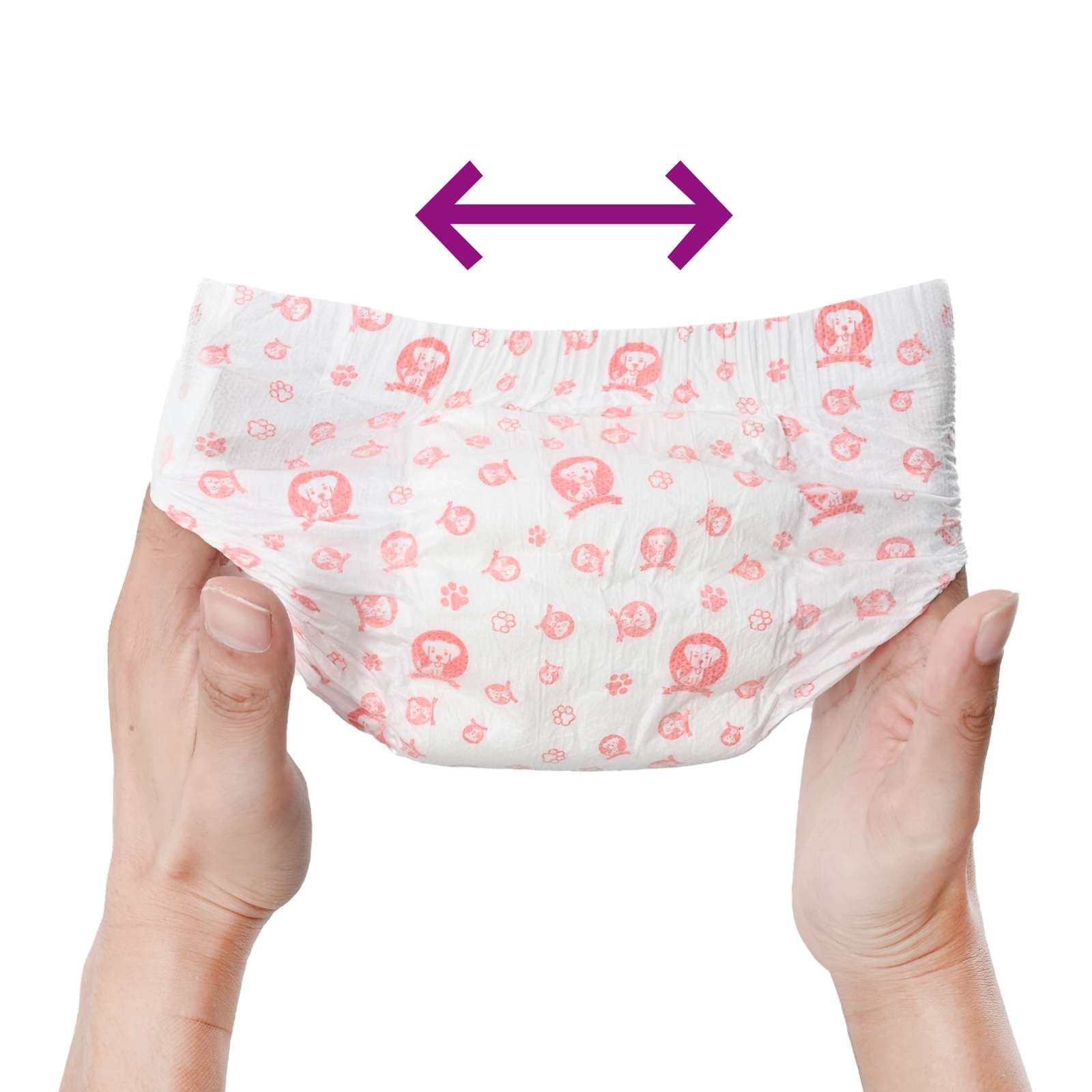 Jednokratna pelena za pse ženke 30 pcs Bijeli M