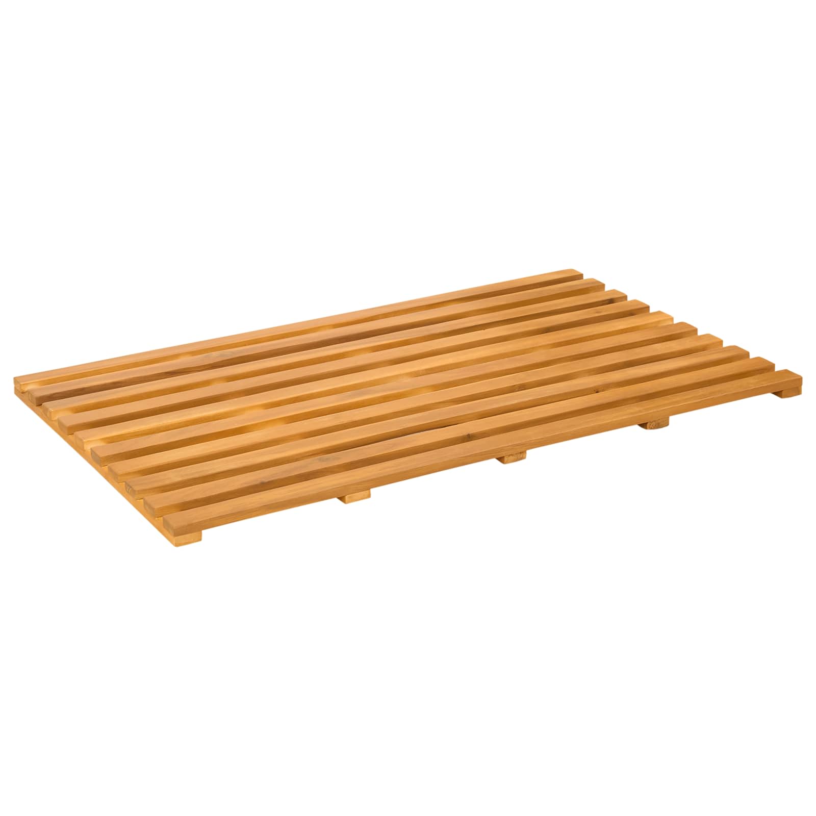 Prostirka za kupanje Smeđa 80 x 48 x 2,5 cm boja drva