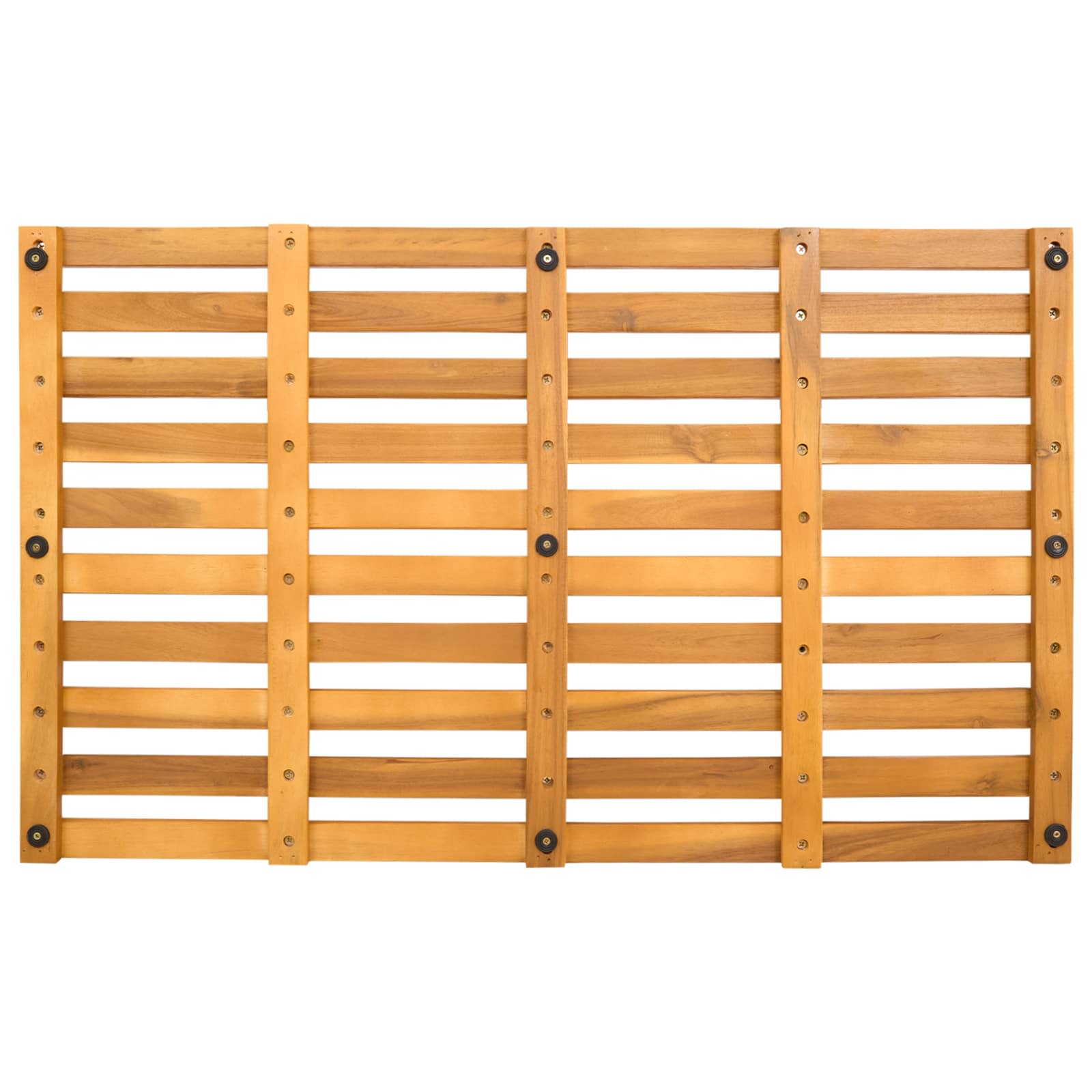 Prostirka za kupanje Smeđa 80 x 48 x 2,5 cm boja drva