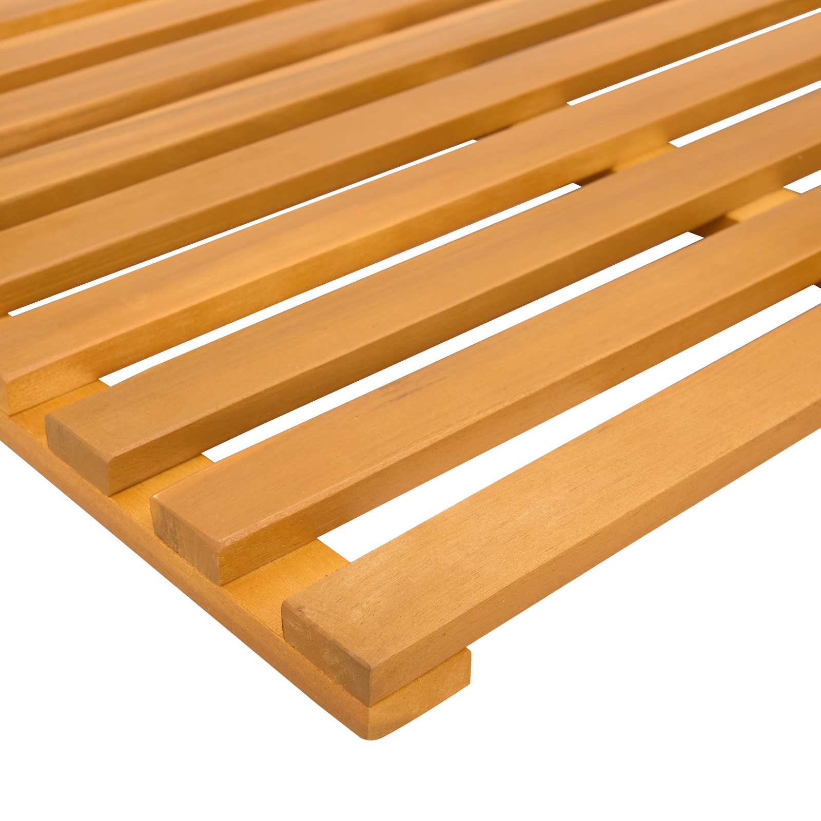 Prostirka za kupanje Smeđa 100 x 53 x 2,5 cm boja drva