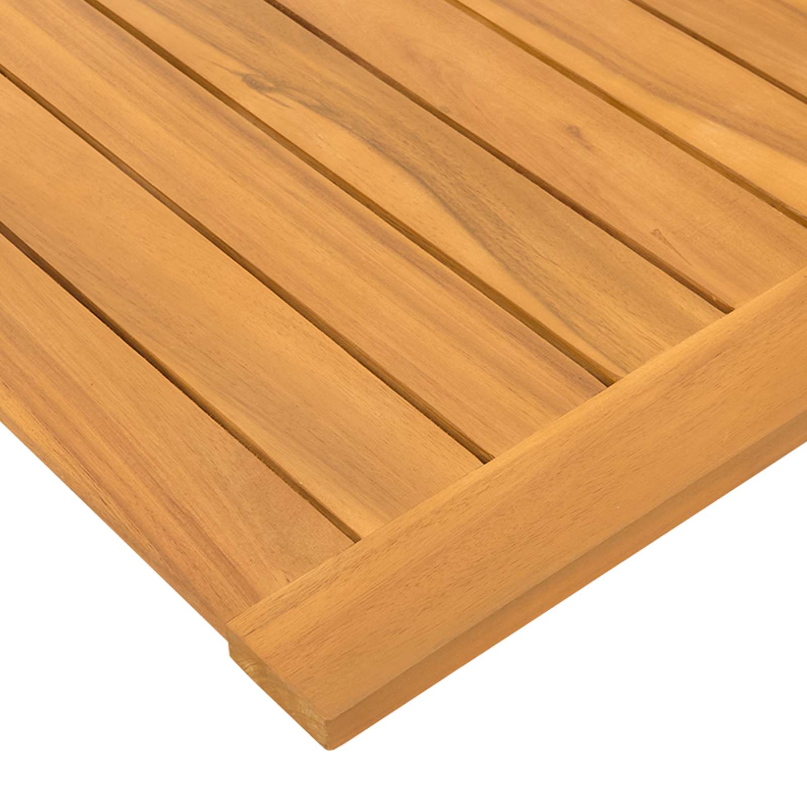 Prostirka za kupanje Jednobojno Smeđa 80 x 50 cm boja drva