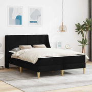 Okvir kreveta s madracem Crna 160 x 200 cm Poliester