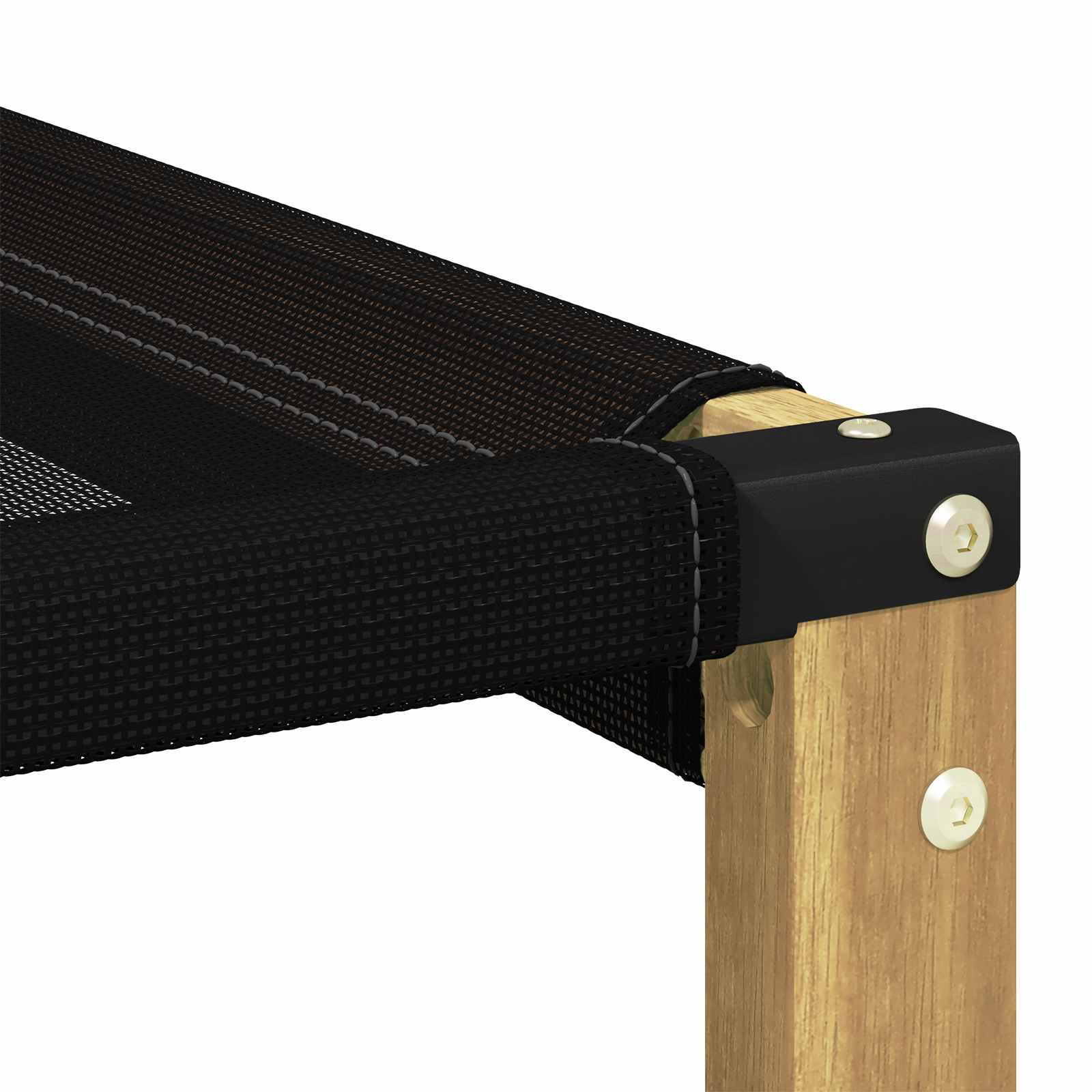 Vanjski srednji i kutni kauč s jastukom 2 Komad Bijela
