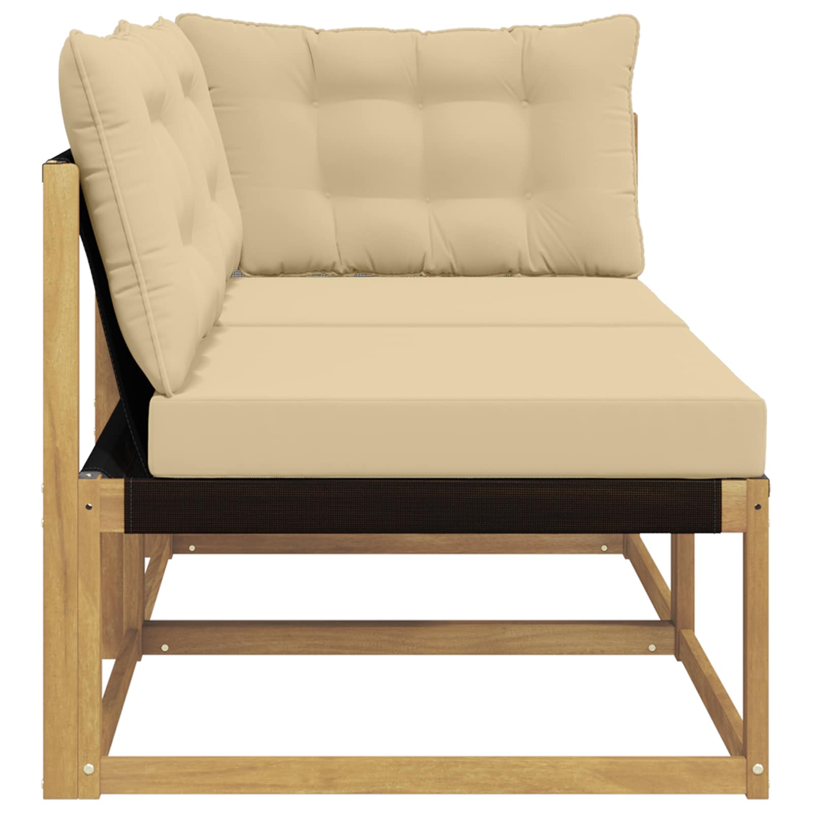 Sekcionalna sofa s jastukom Bijela 162,5 x 83 x 73 cm