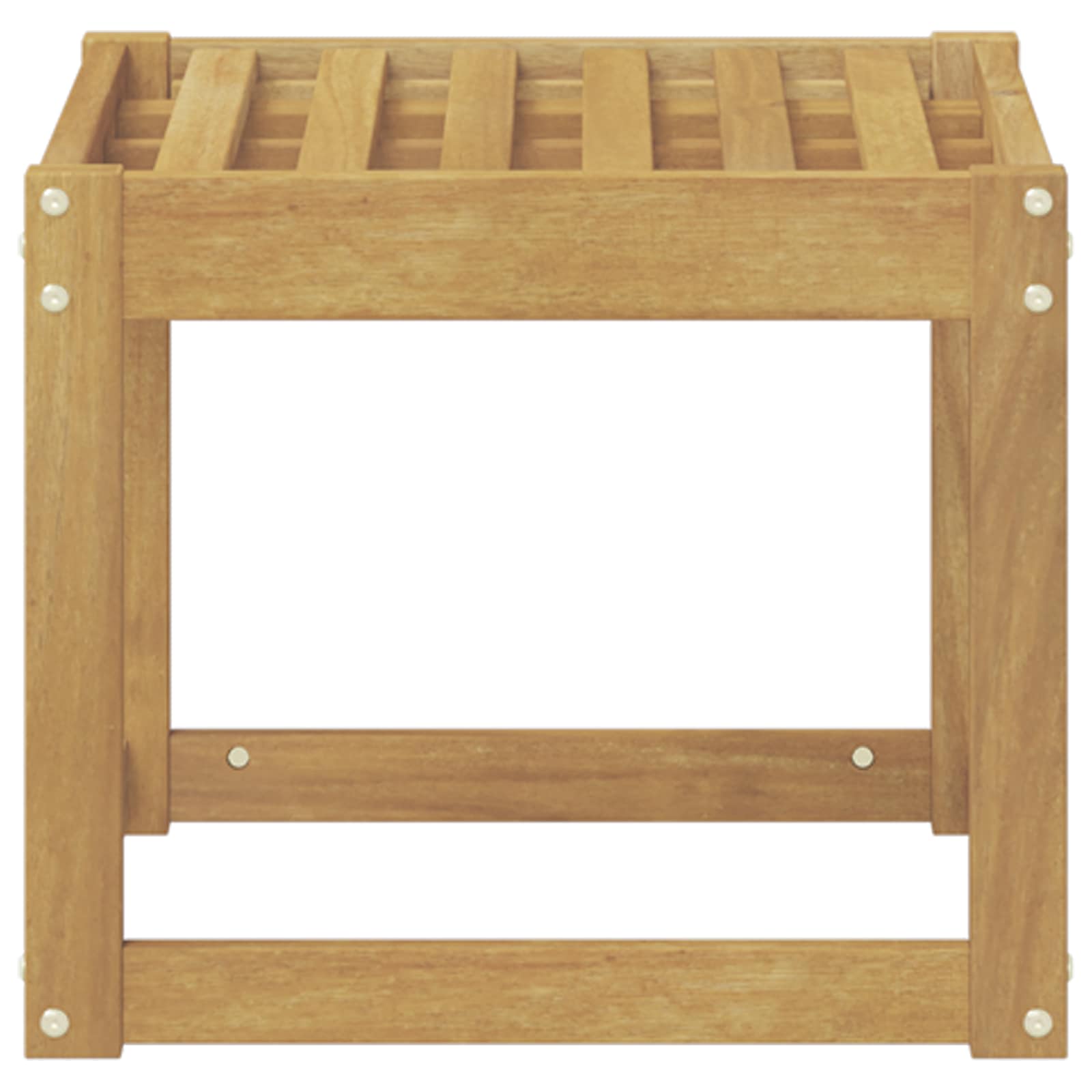 Vanjska stolica klupa Bijela 43 x 43 x 37 cm