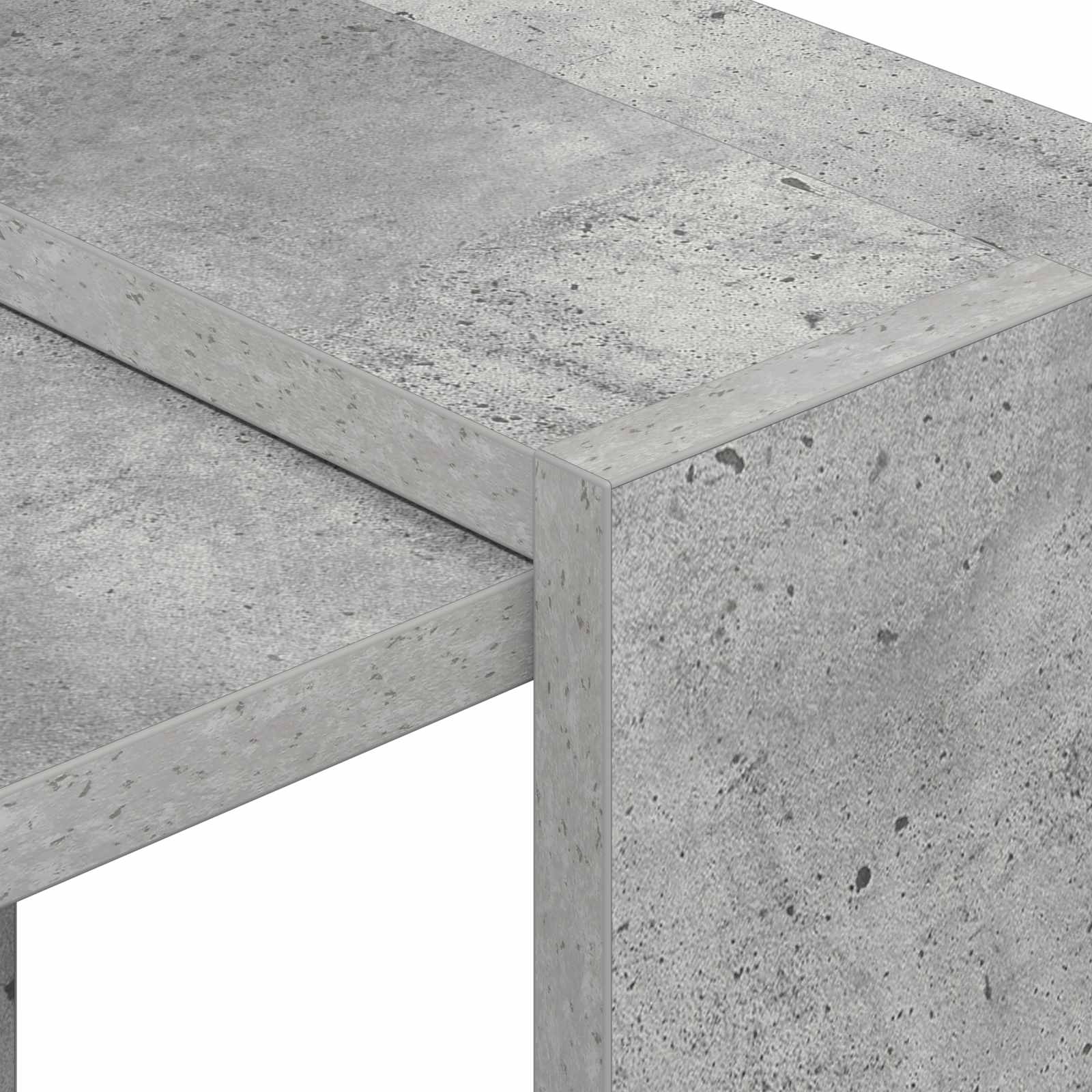 Polica Betonski sivi 52 x 25 x 71,5 cm Konstruirano drvo