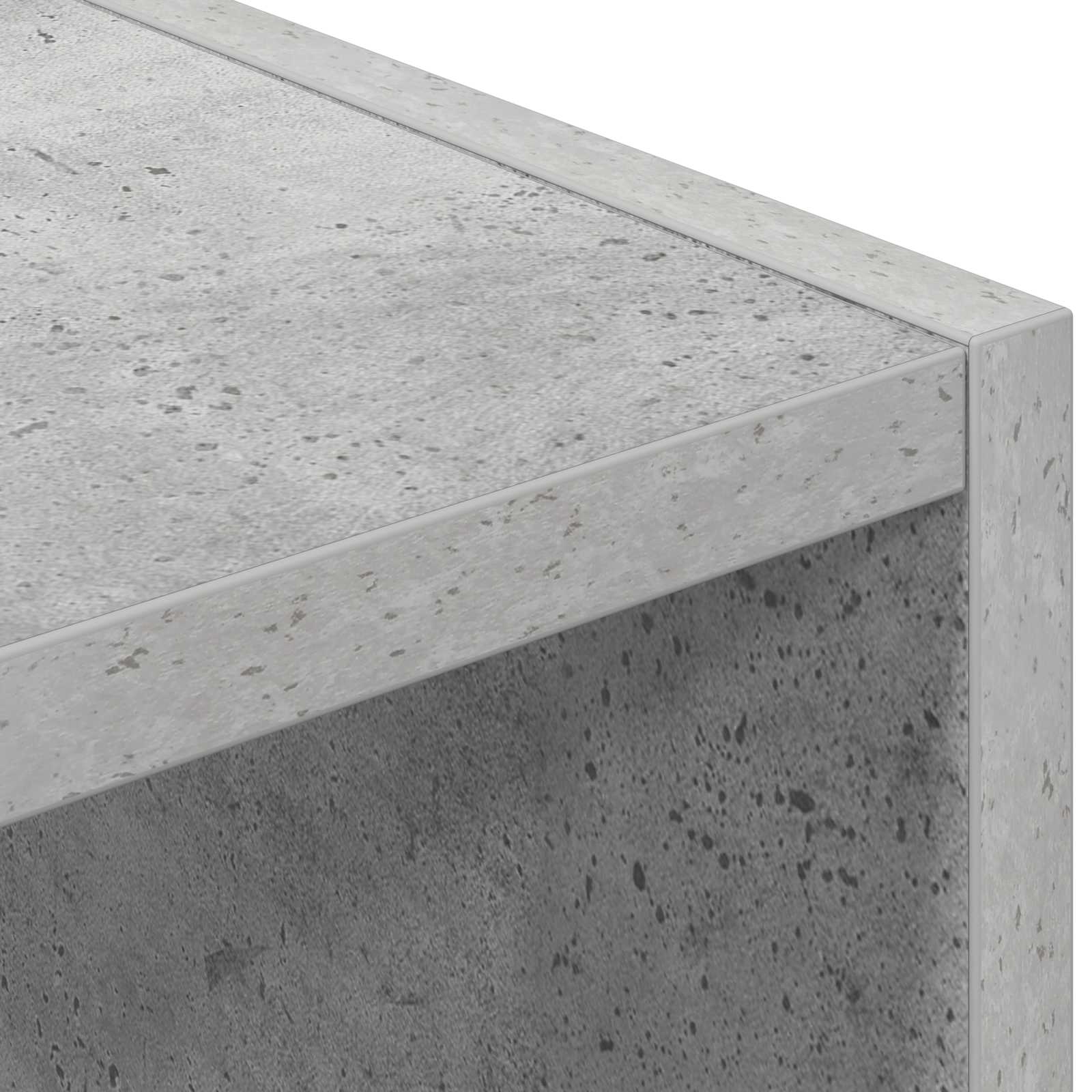 Kreveta Betonski sivi 90 x 30 x 90 cm