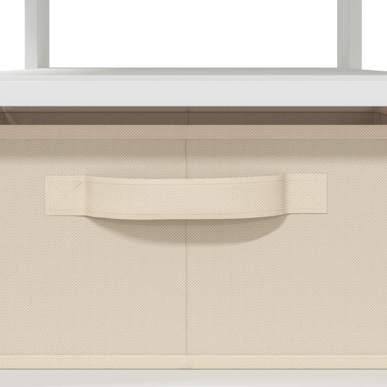 Kava Stol s ladicama Bijelo 77 x 55 x 42 cm Konstruirano drvo