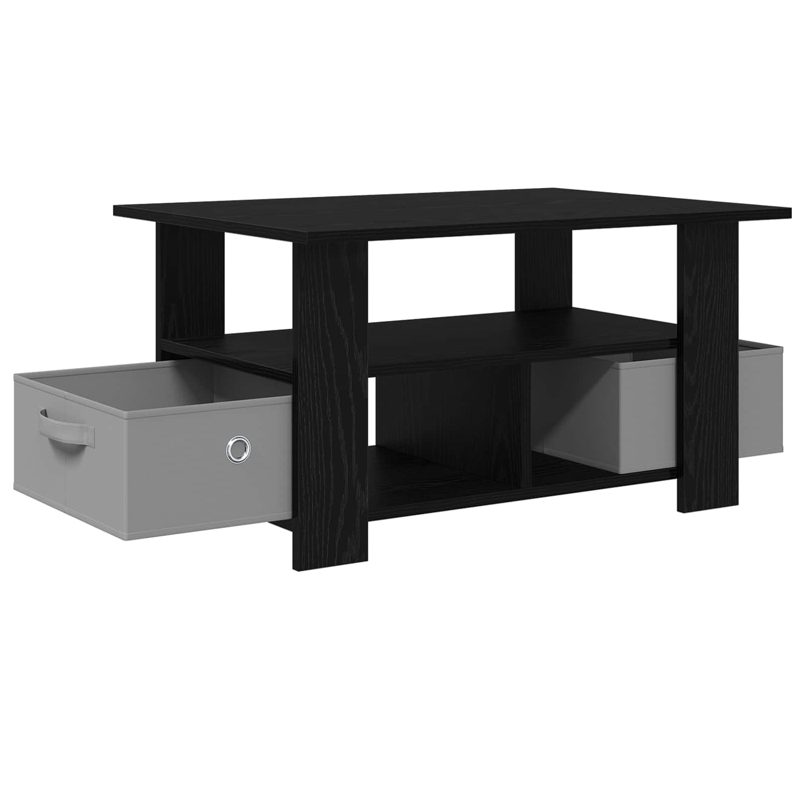Kava Stol Crni hrast 77 x 55 x 42 cm Konstruirano drvo
