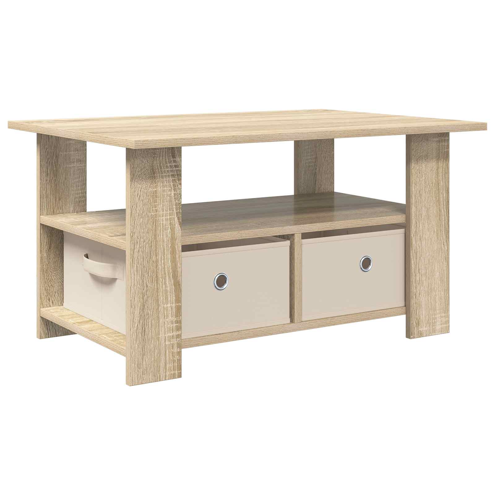 Kava Stol Sonoma hrast 77 x 55 x 42 cm Konstruirano drvo