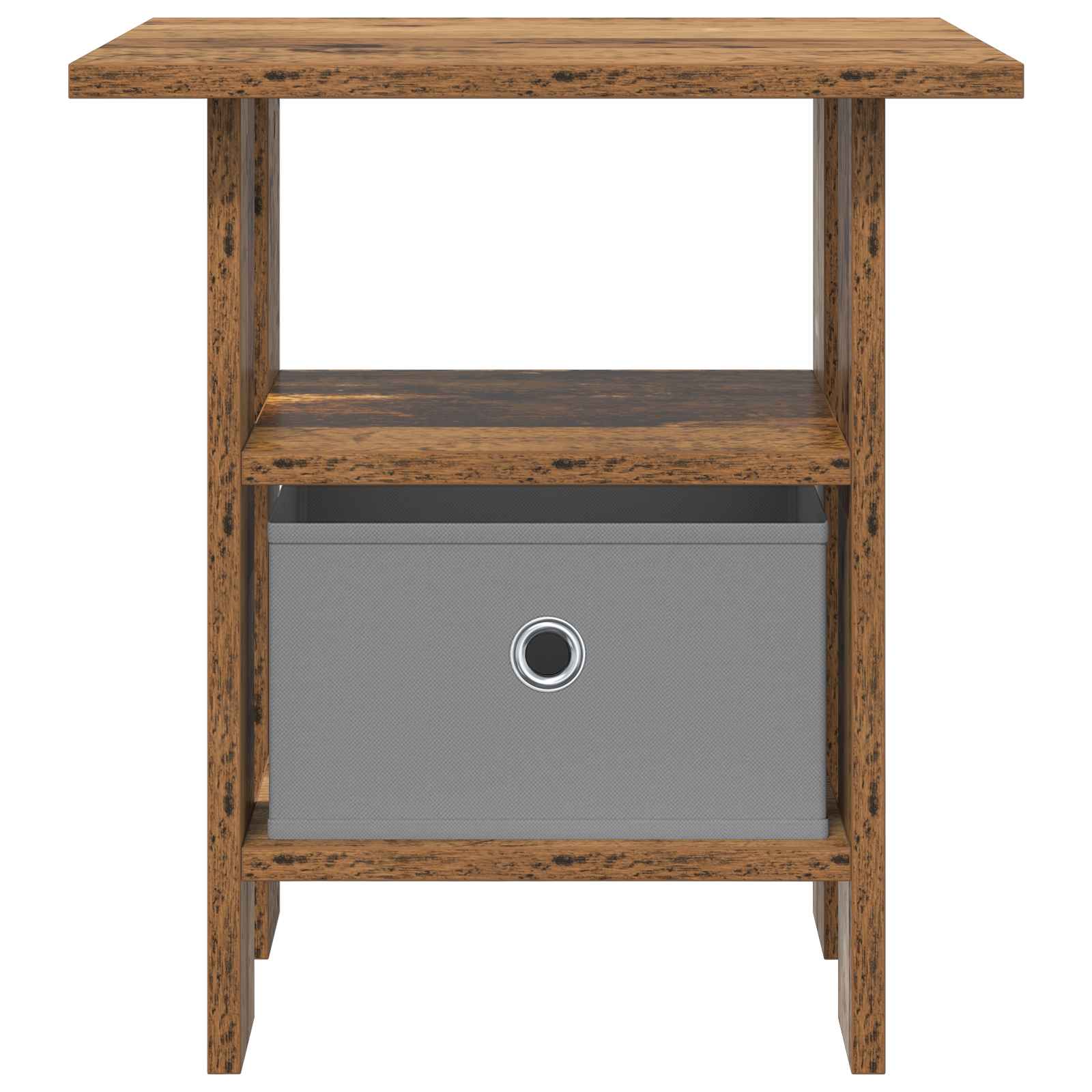 Noćni ormarić s ladicama 2 pcs Staro drvo 41 x 40 x 45 cm