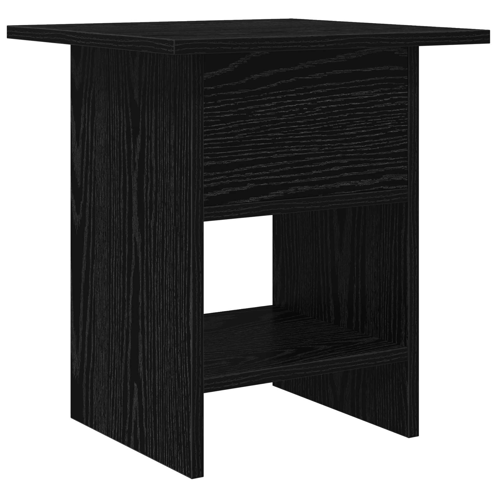 Noćni ormarić s ladicama 2 pcs Crni hrast 41 x 40 x 45 cm