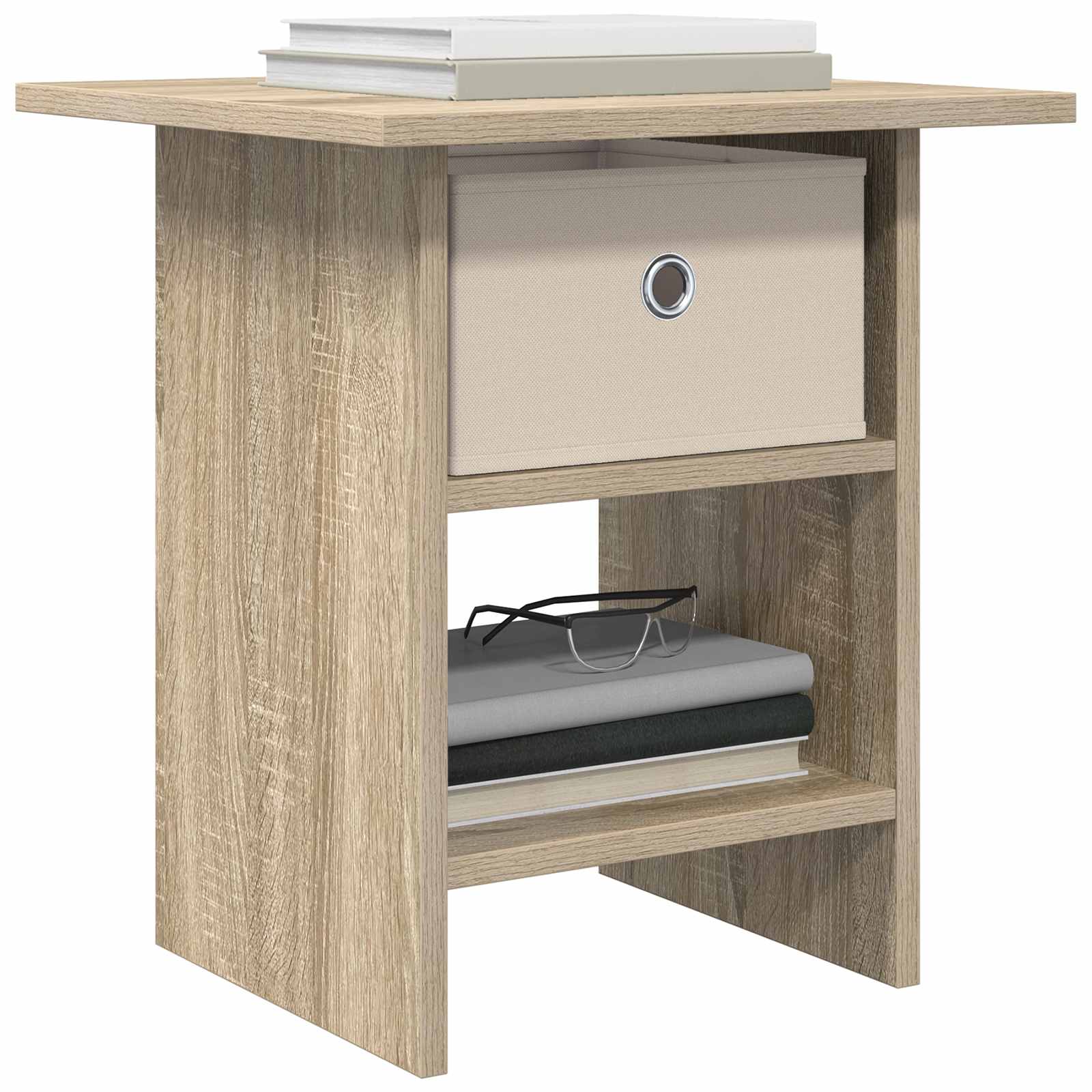 Noćni ormarić s ladicama 2 pcs Sonoma hrast 41 x 40 x 45 cm