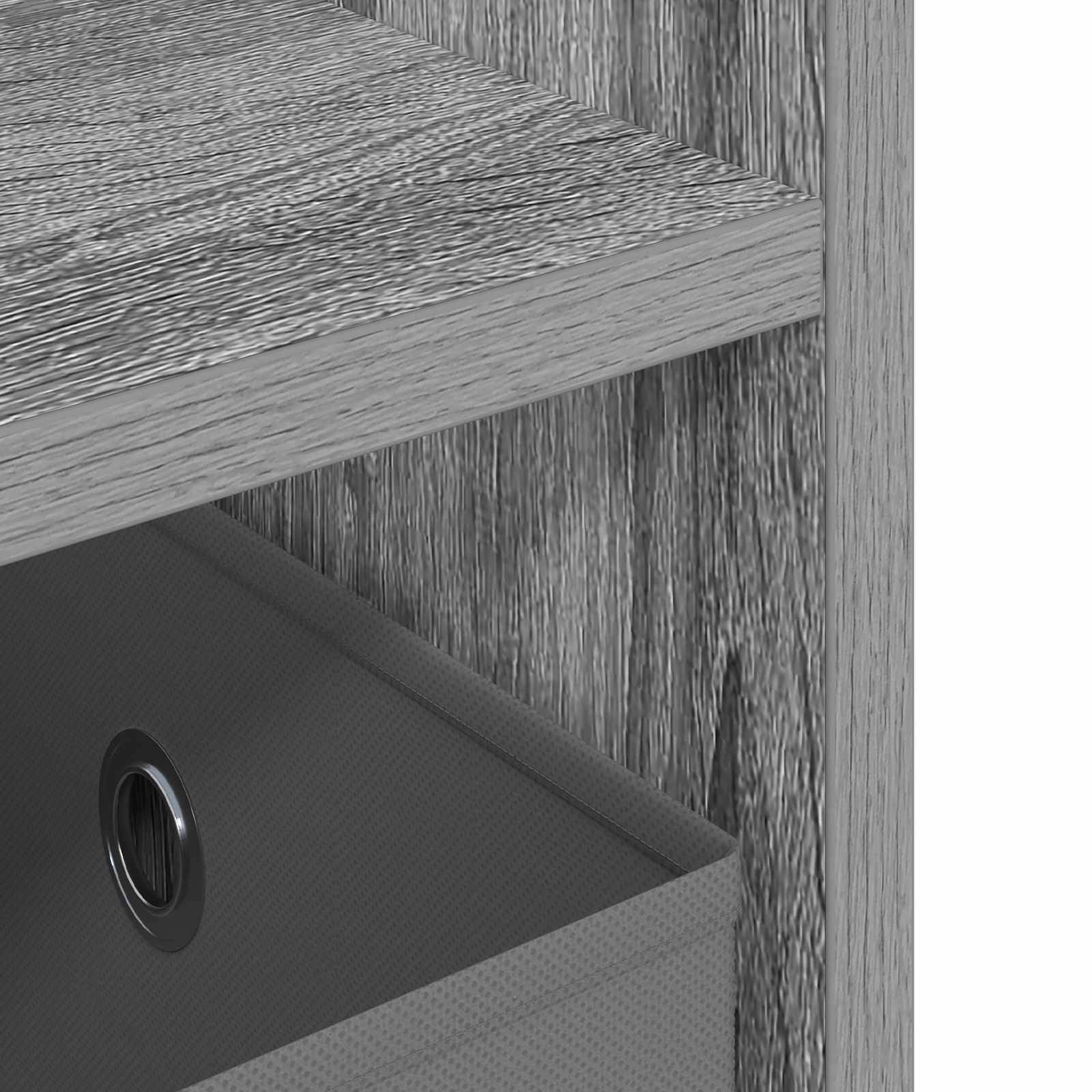 Stalak za TV s ladicama Siva Sonoma 79 x 40 x 48 cm