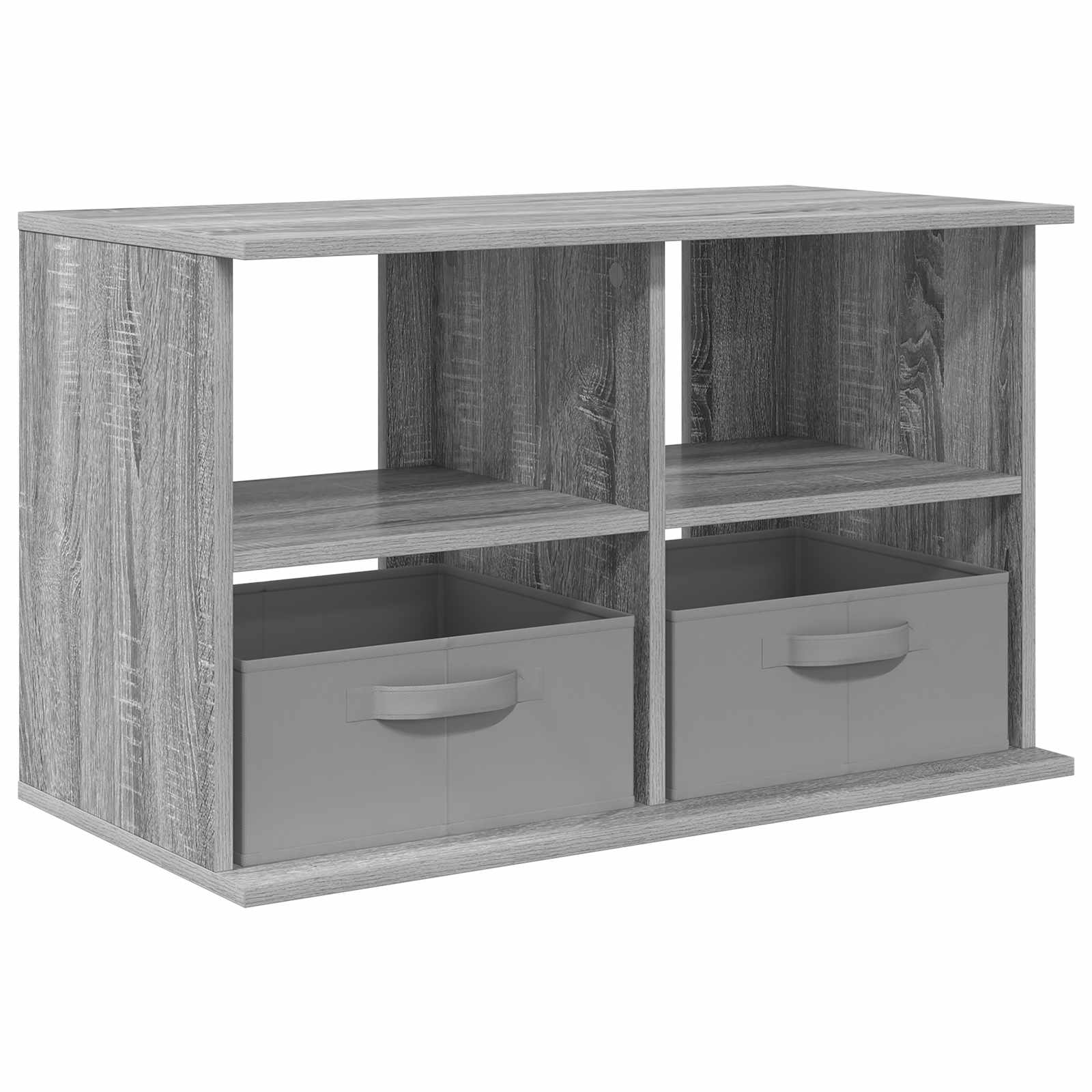 Stalak za TV s ladicama Siva Sonoma 79 x 40 x 48 cm