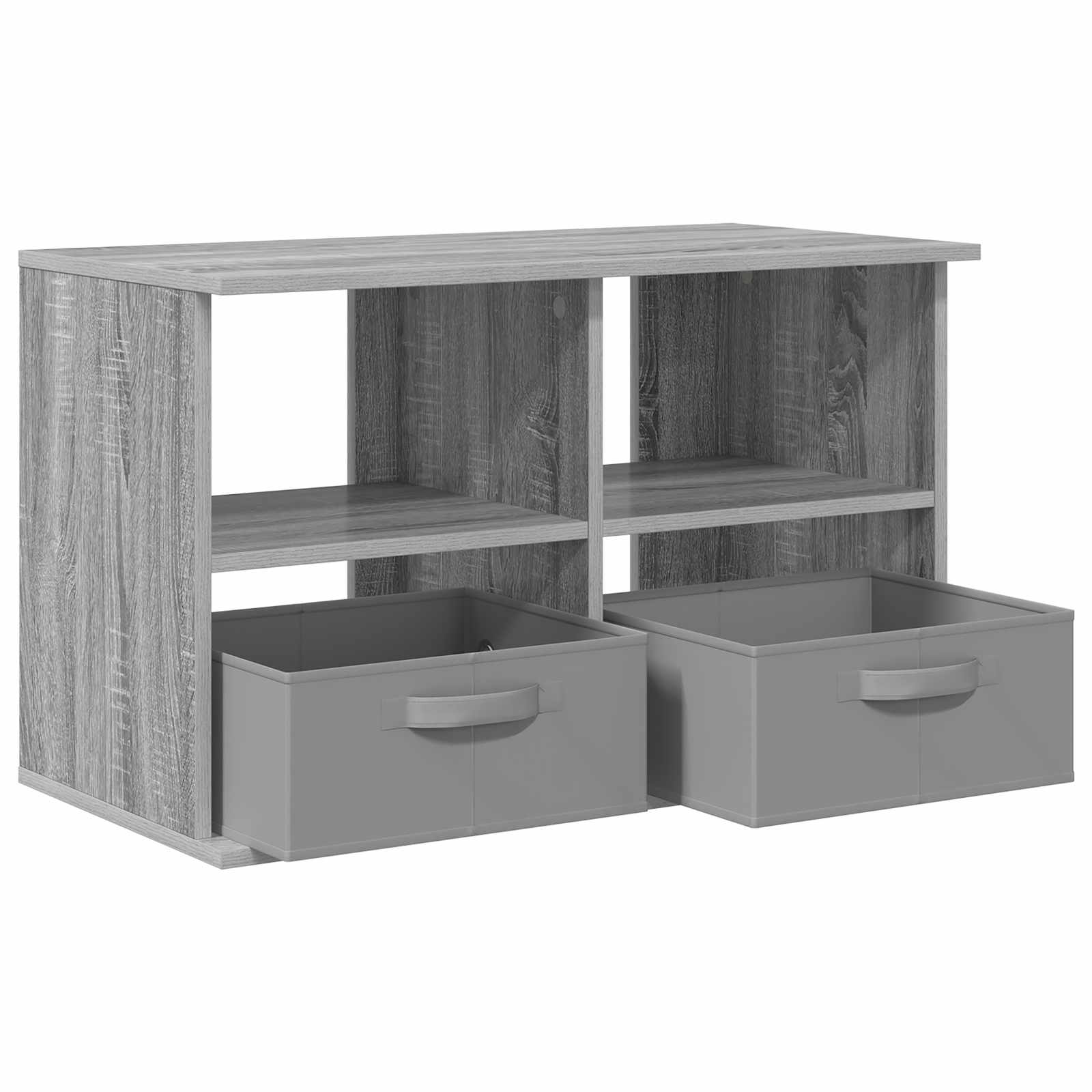 Stalak za TV s ladicama Siva Sonoma 79 x 40 x 48 cm