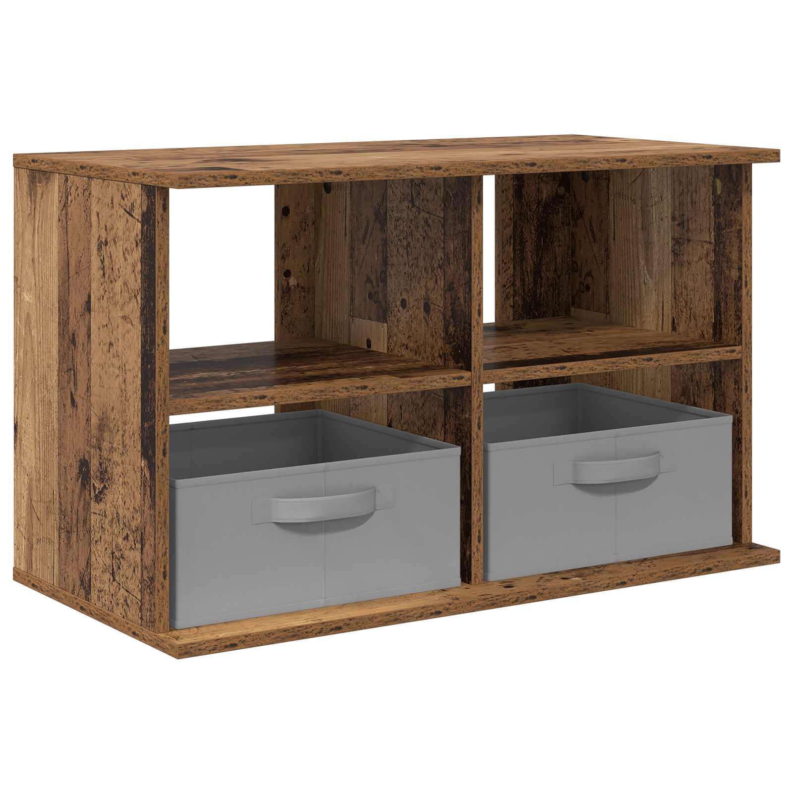 Stalak za TV s ladicama Staro drvo 79 x 40 x 48 cm