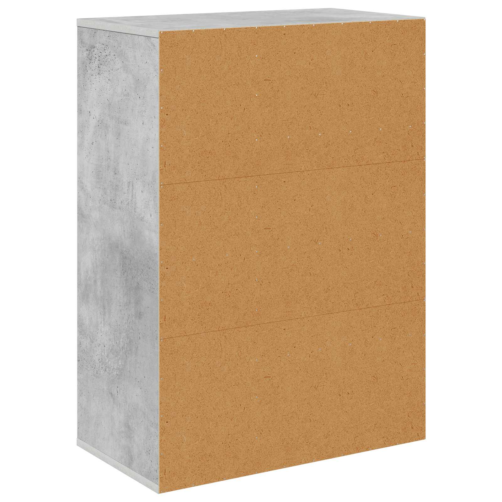 Kreveta s ladicama Betonski sivi 60 x 33,5 x 84 cm