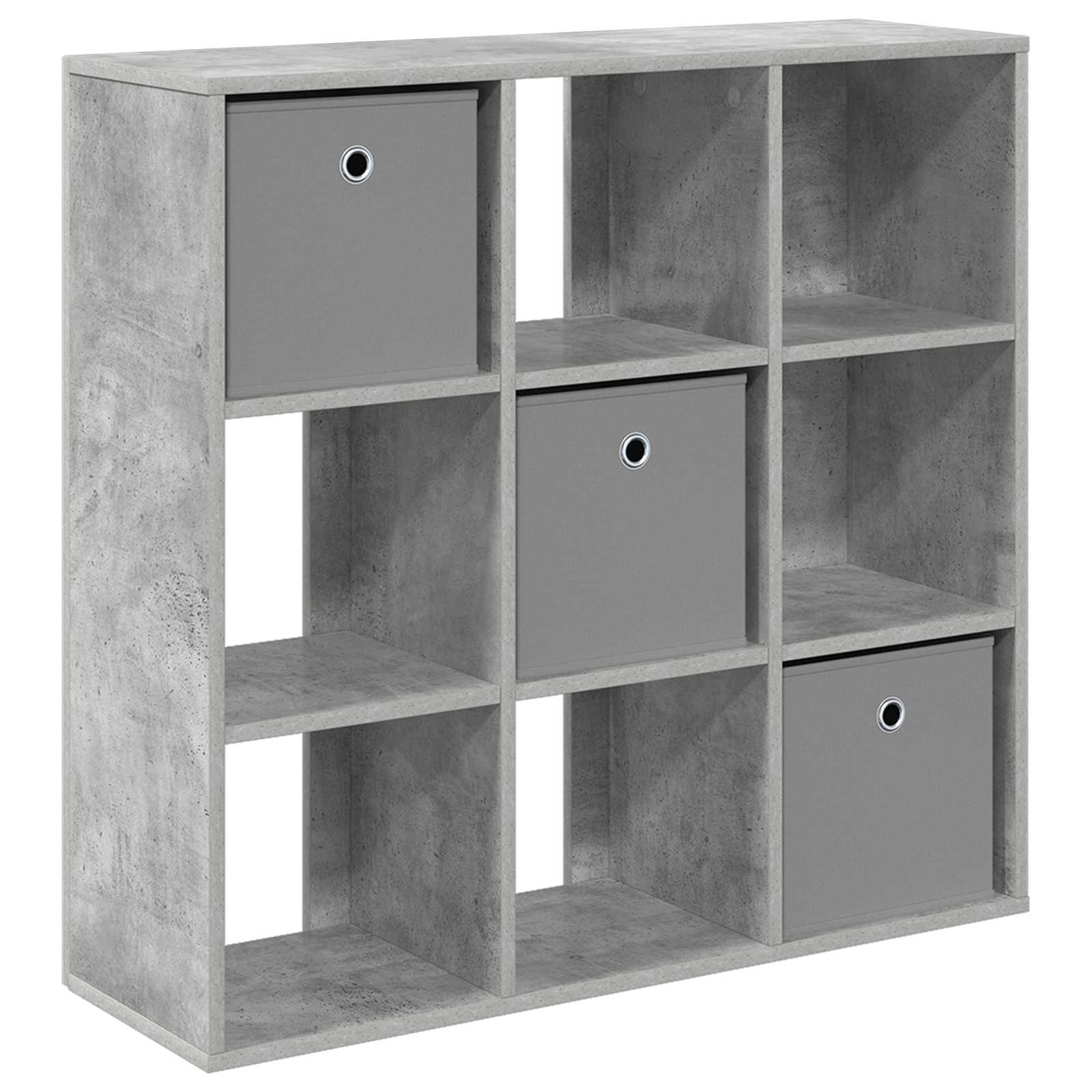 Kreveta s ladicama Betonski sivi 88,5 x 29 x 84,5 cm