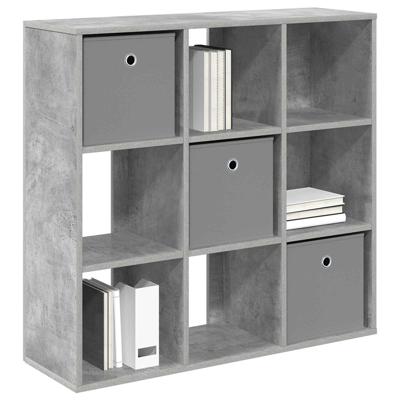 Kreveta s ladicama Betonski sivi 88,5 x 29 x 84,5 cm