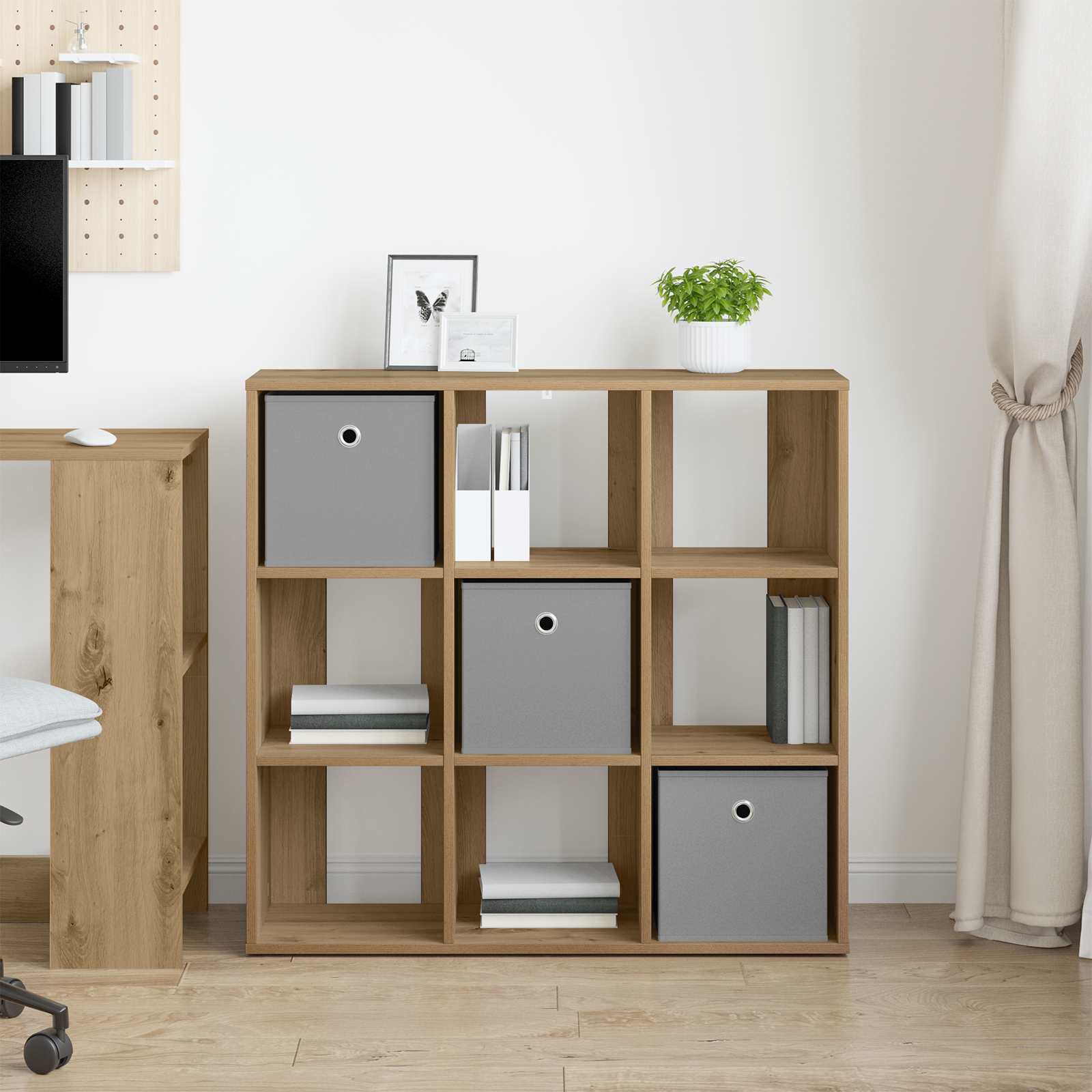 Kreveta s ladicama Umjetnički hrast 88,5 x 29 x 84,5 cm
