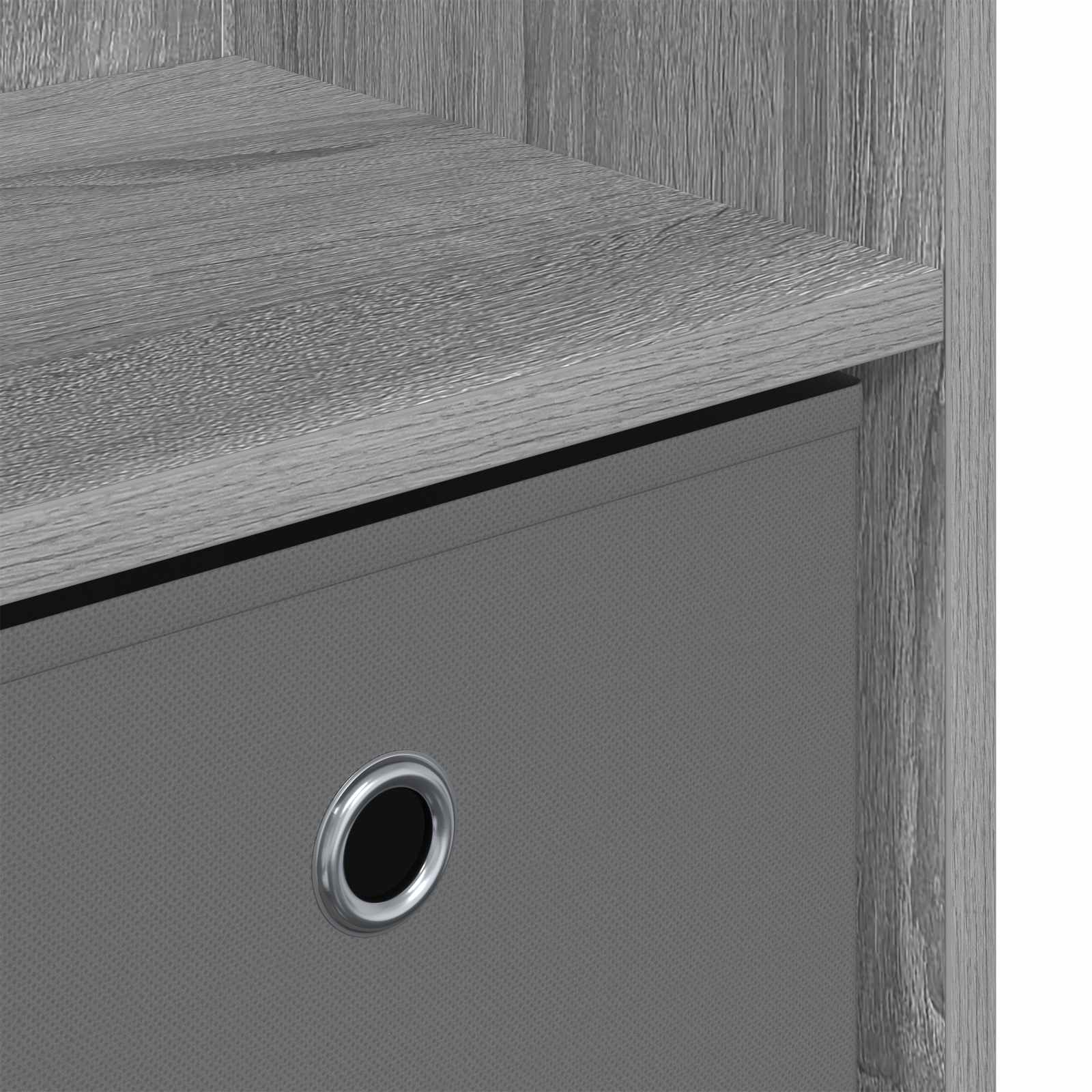 Kreveta s ladicama Siva Sonoma 73,5 x 22,5 x 53,5 cm