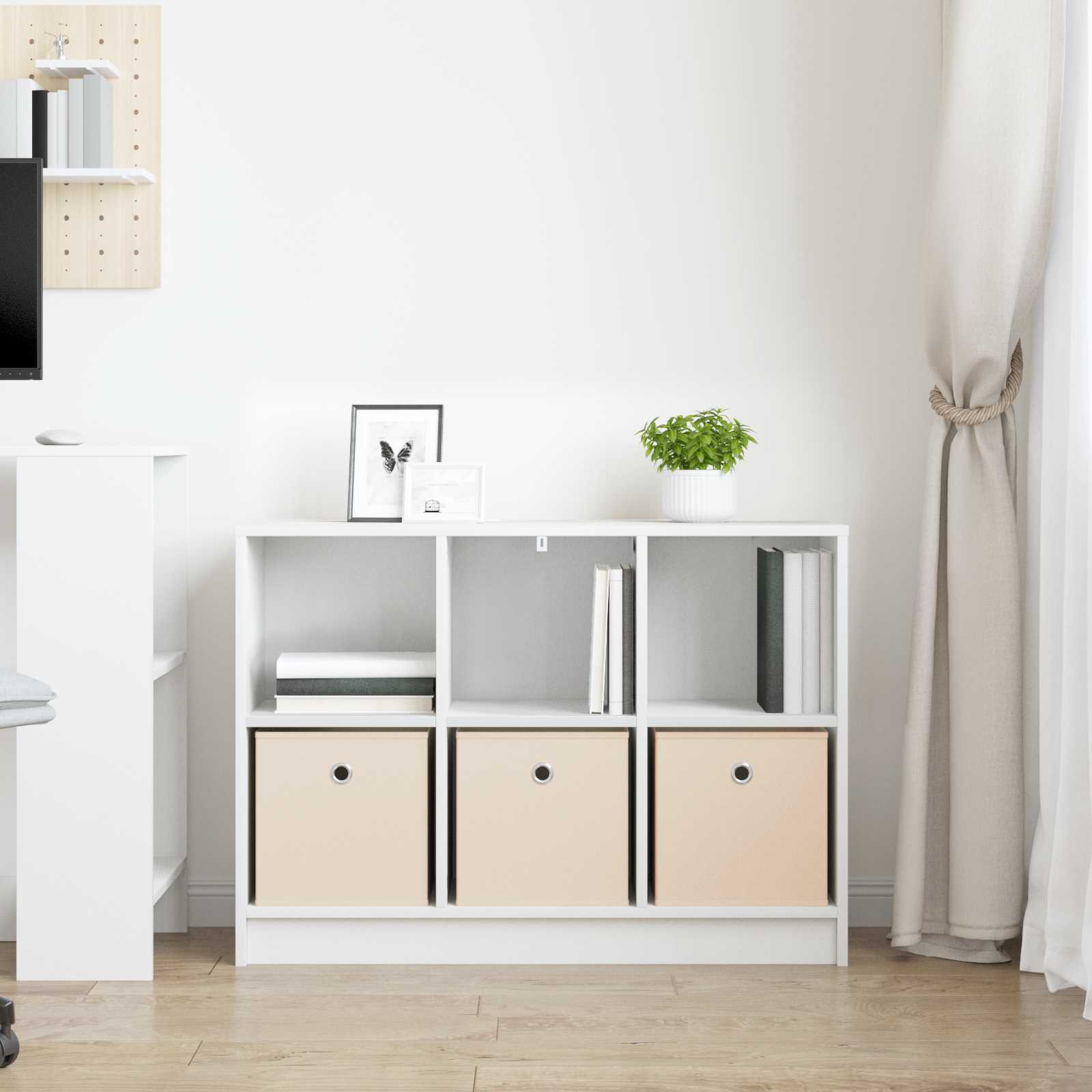 Kreveta s ladicama Bijelo 88,5 x 27,5 x 63,5 cm