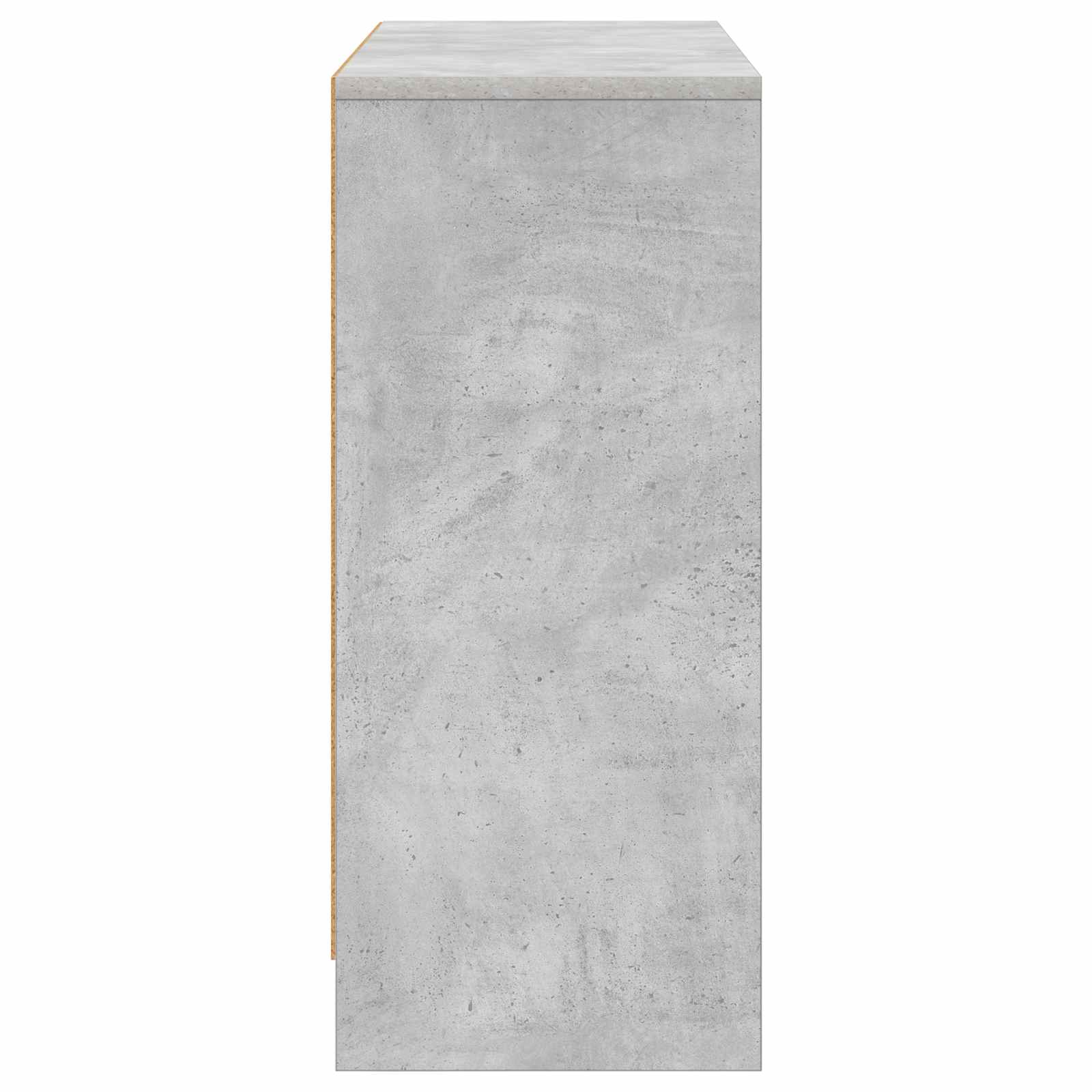 Kreveta s ladicama Betonski sivi 88,5 x 27,5 x 63,5 cm