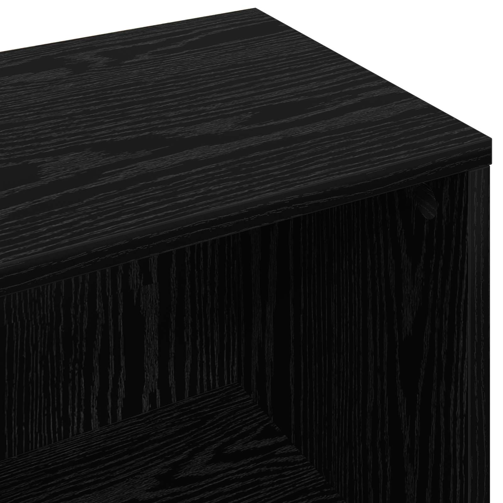 Kreveta s ladicama Crni hrast 102 x 32 x 73,5 cm