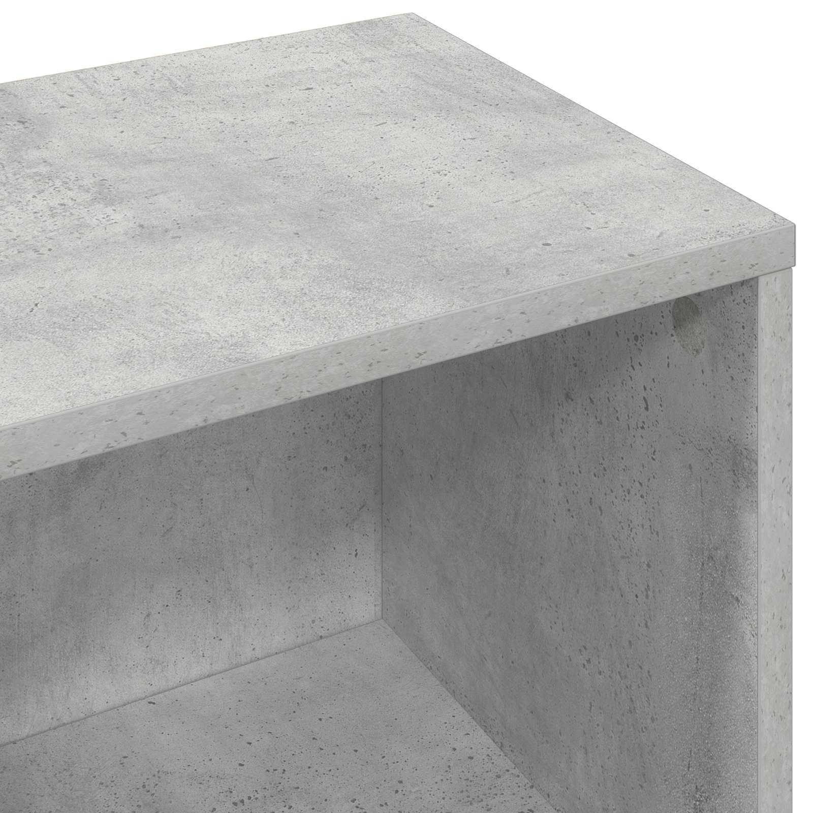 Kreveta s ladicama Betonski sivi 102 x 32 x 73,5 cm