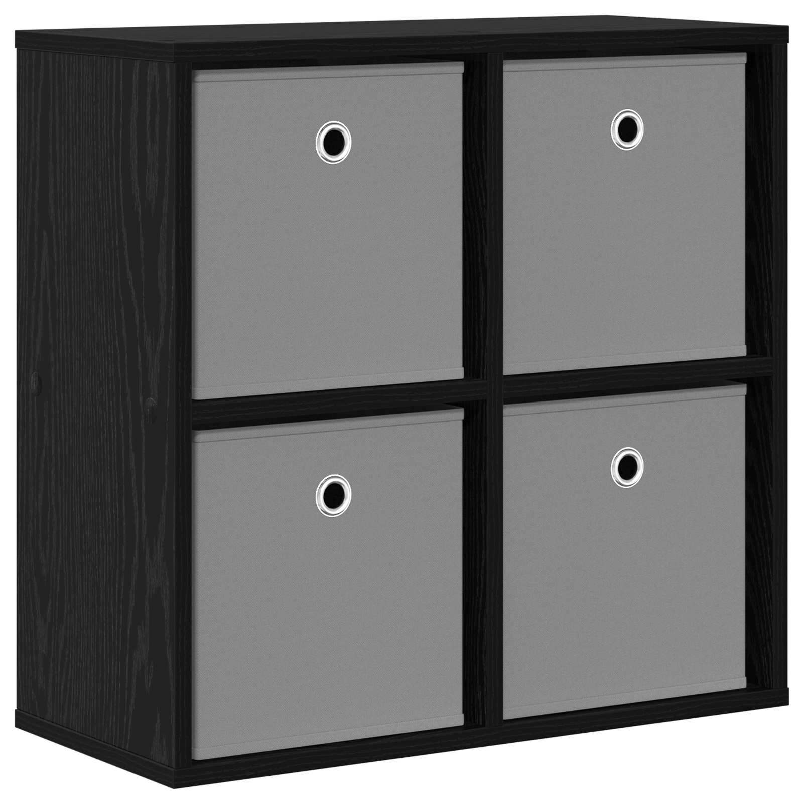 Kreveta s ladicama Crni hrast 59,5 x 27 x 57 cm