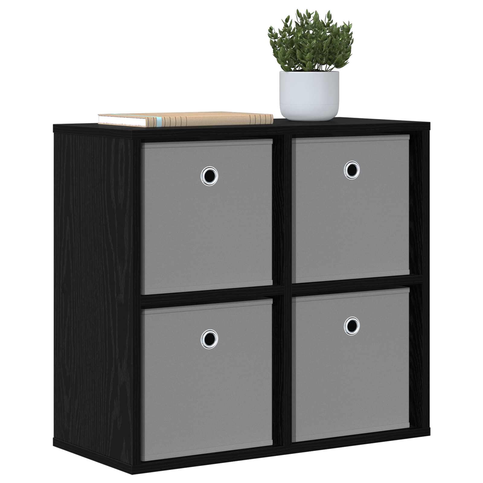 Kreveta s ladicama Crni hrast 59,5 x 27 x 57 cm