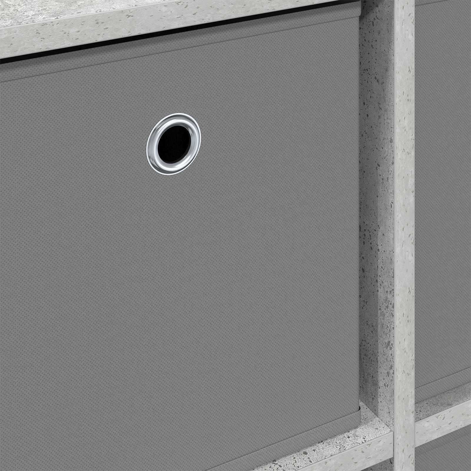 Kreveta s ladicama Betonski sivi 68,5 x 32 x 67 cm