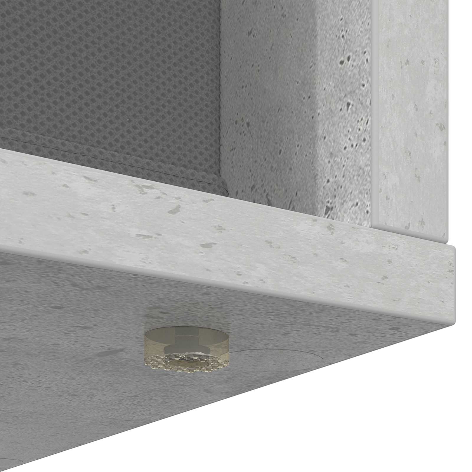 Kreveta s ladicama Betonski sivi 68,5 x 32 x 67 cm