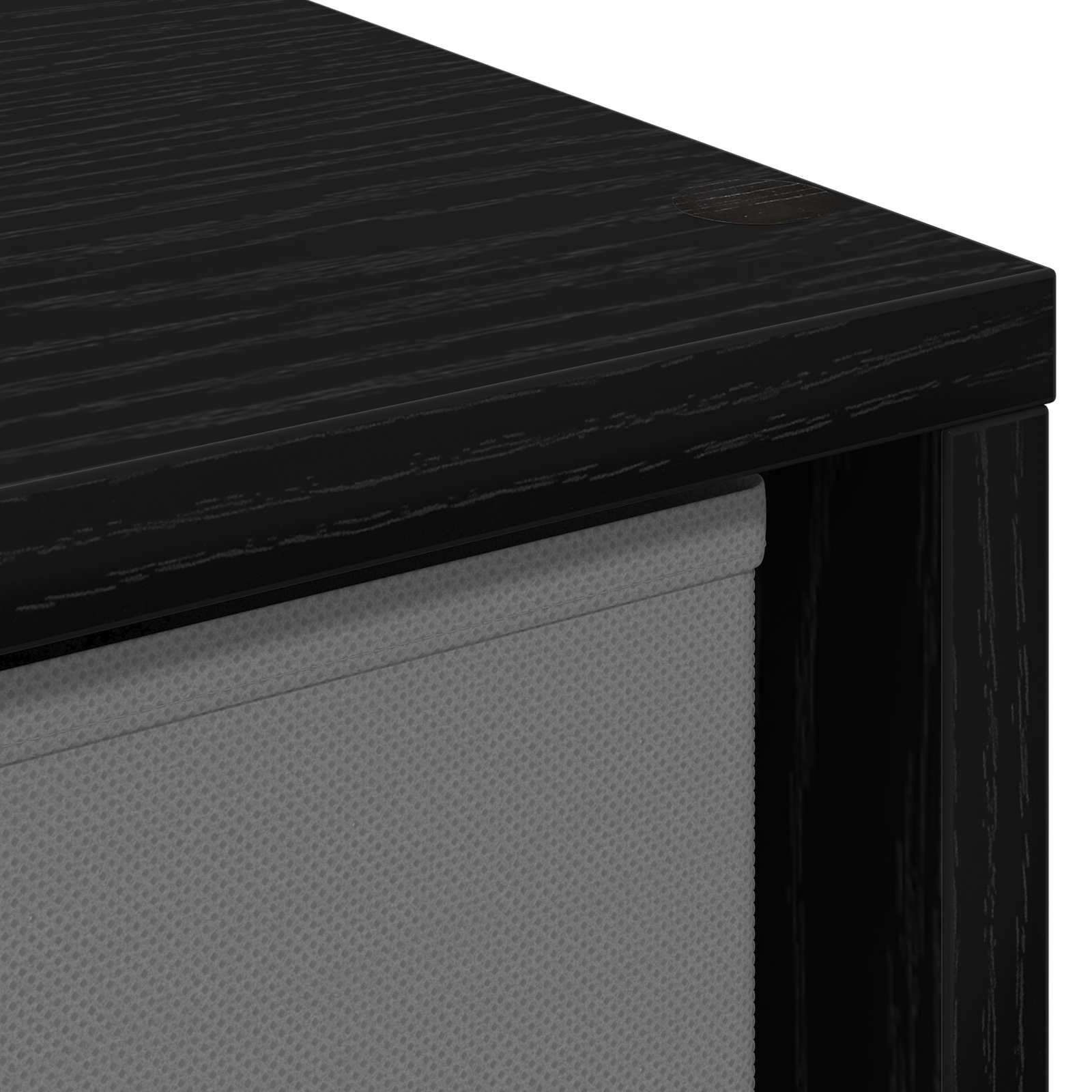 Kreveta s ladicama Crni hrast 25,5 x 22 x 69,5 cm