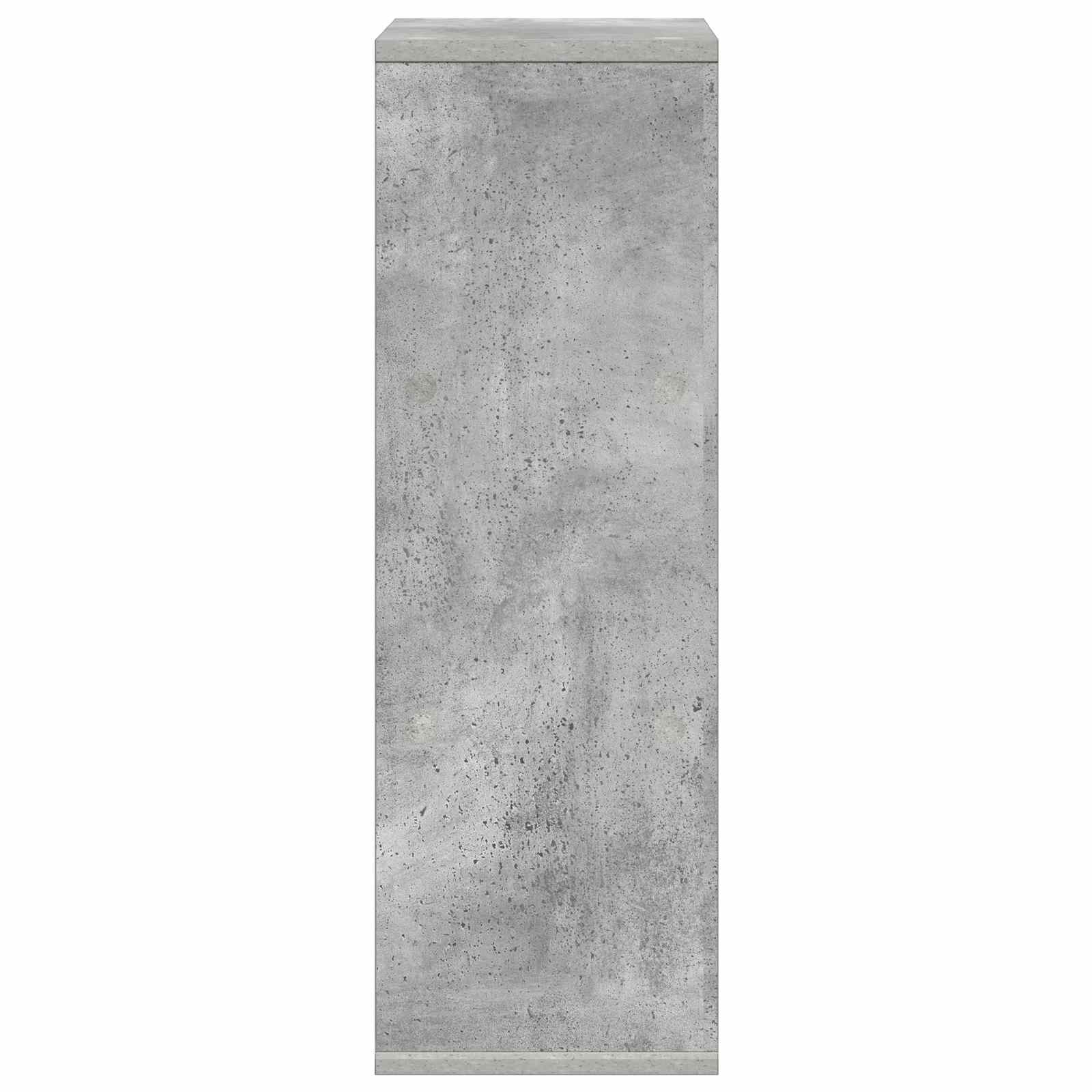 Kreveta s ladicama Betonski sivi 25,5 x 22 x 69,5 cm