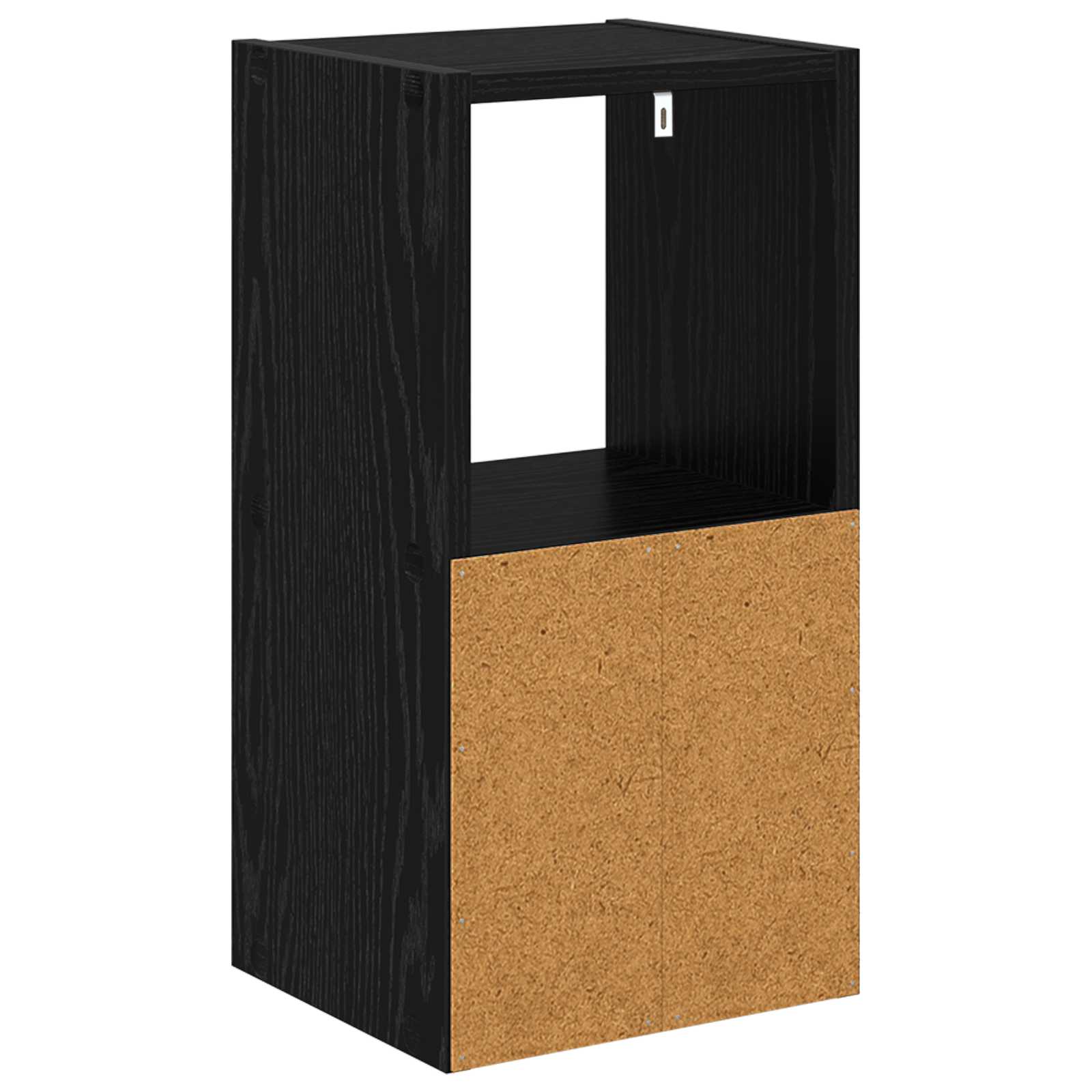Noćni ormarić Crni hrast 25,5 x 22 x 49,5 cm Konstruirano drvo