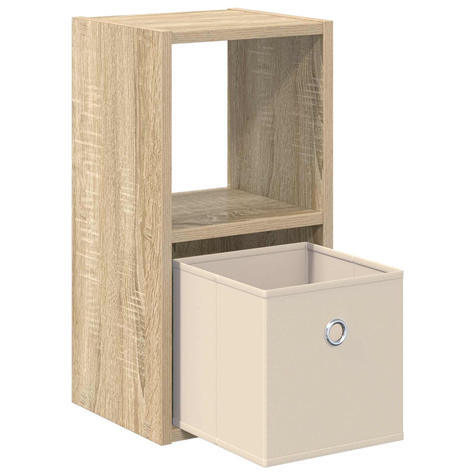 Noćni ormarić s ladicama 2 pcs Sonoma hrast 25,5 x 22 x 49,5 cm