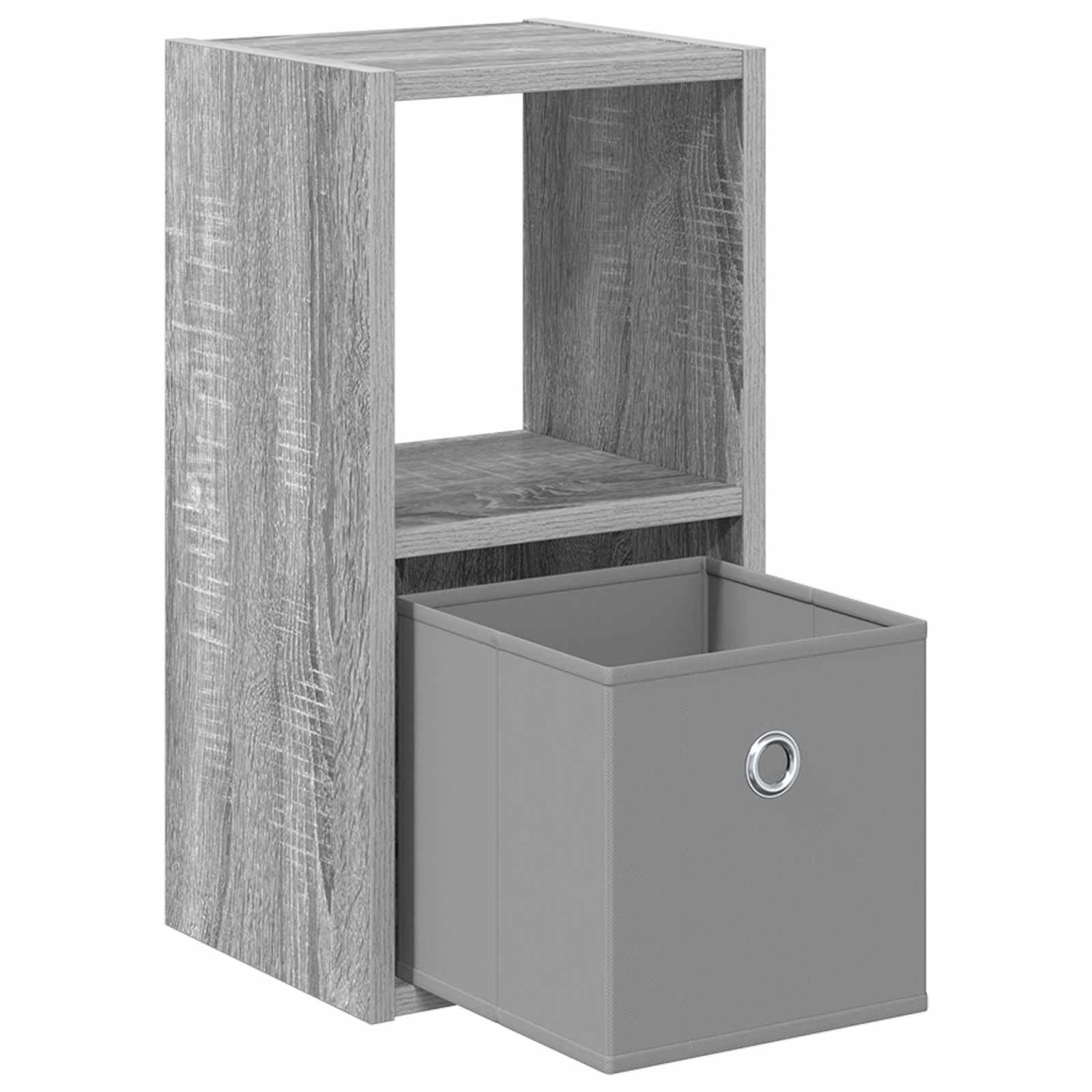 Noćni ormarić Siva Sonoma 25,5 x 22 x 49,5 cm Konstruirano drvo