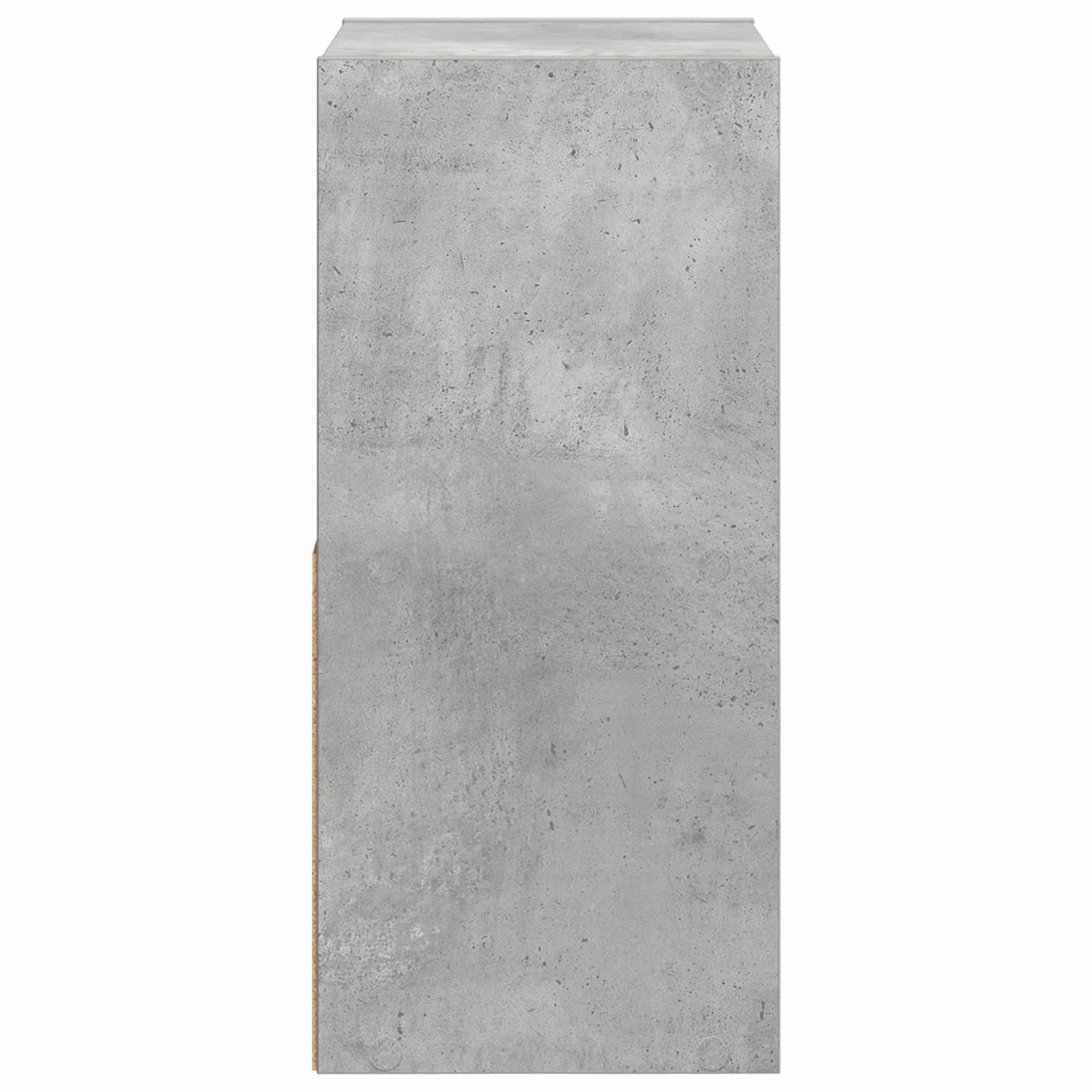 Noćni ormarić 2 pcs Betonski sivi 30,5 x 27 x 59,5 cm