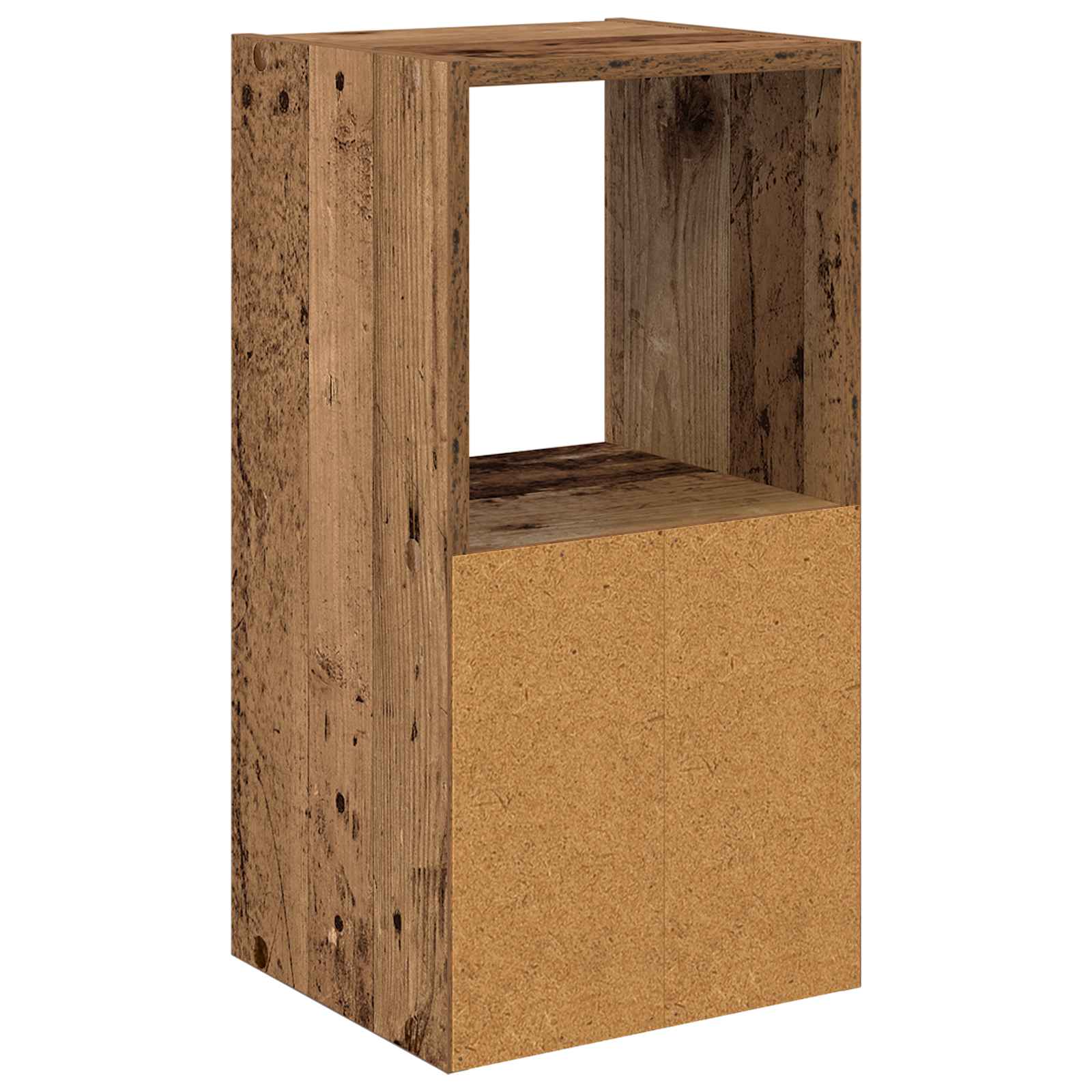 Noćni ormarić s ladicama 2 pcs Staro drvo 30,5 x 27 x 59,5 cm